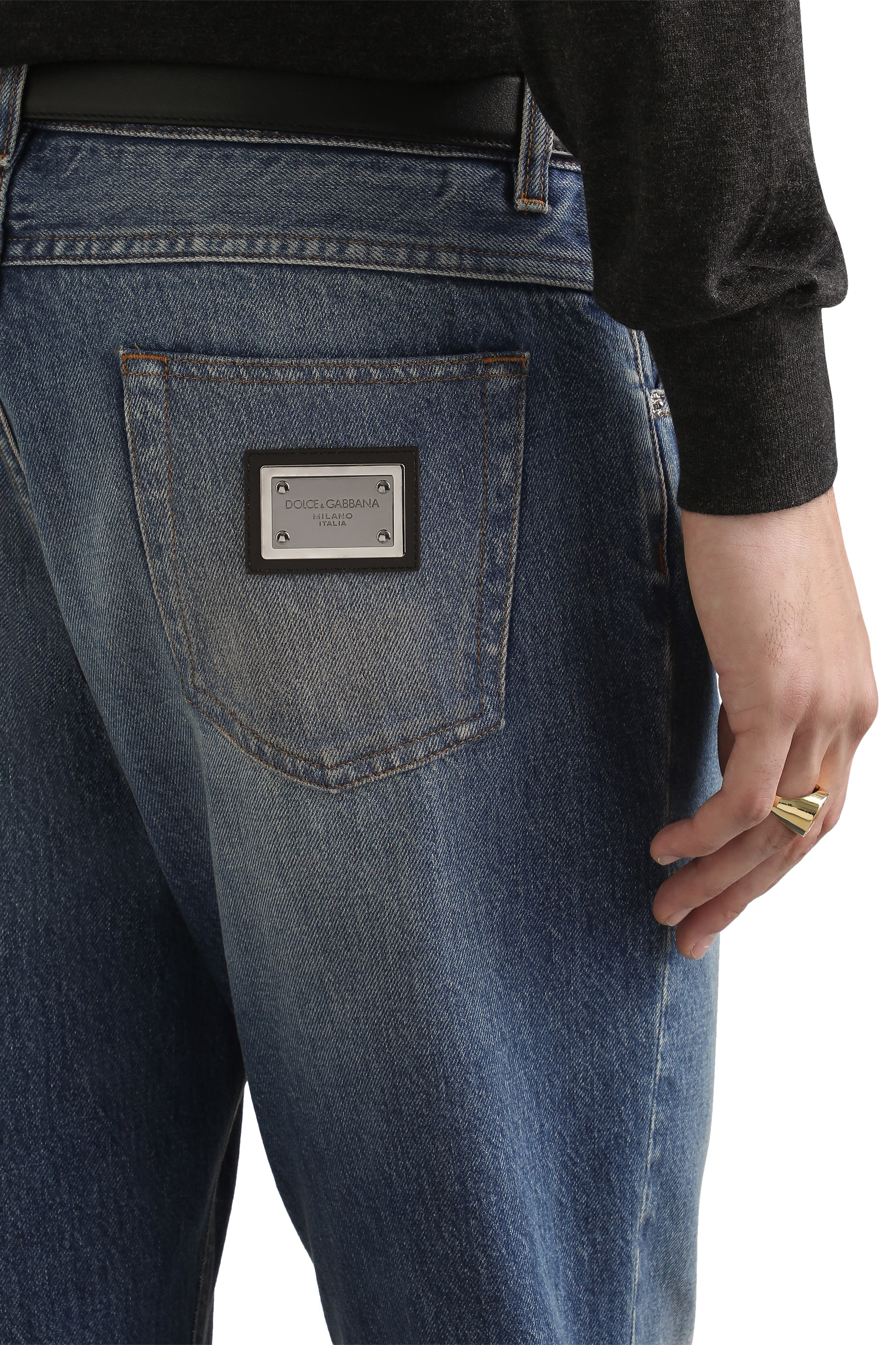 Regular-Fit Stretch Jeans