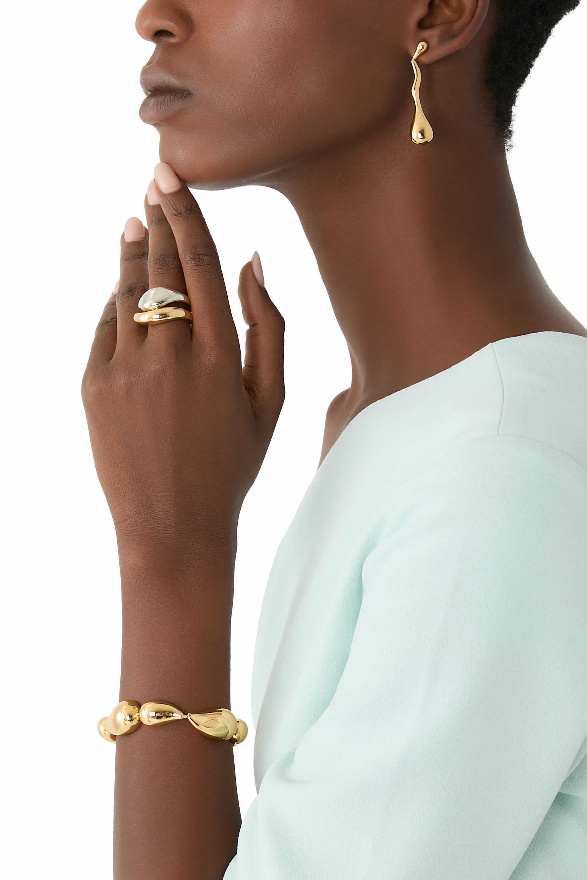 Molten Statement Bracelet