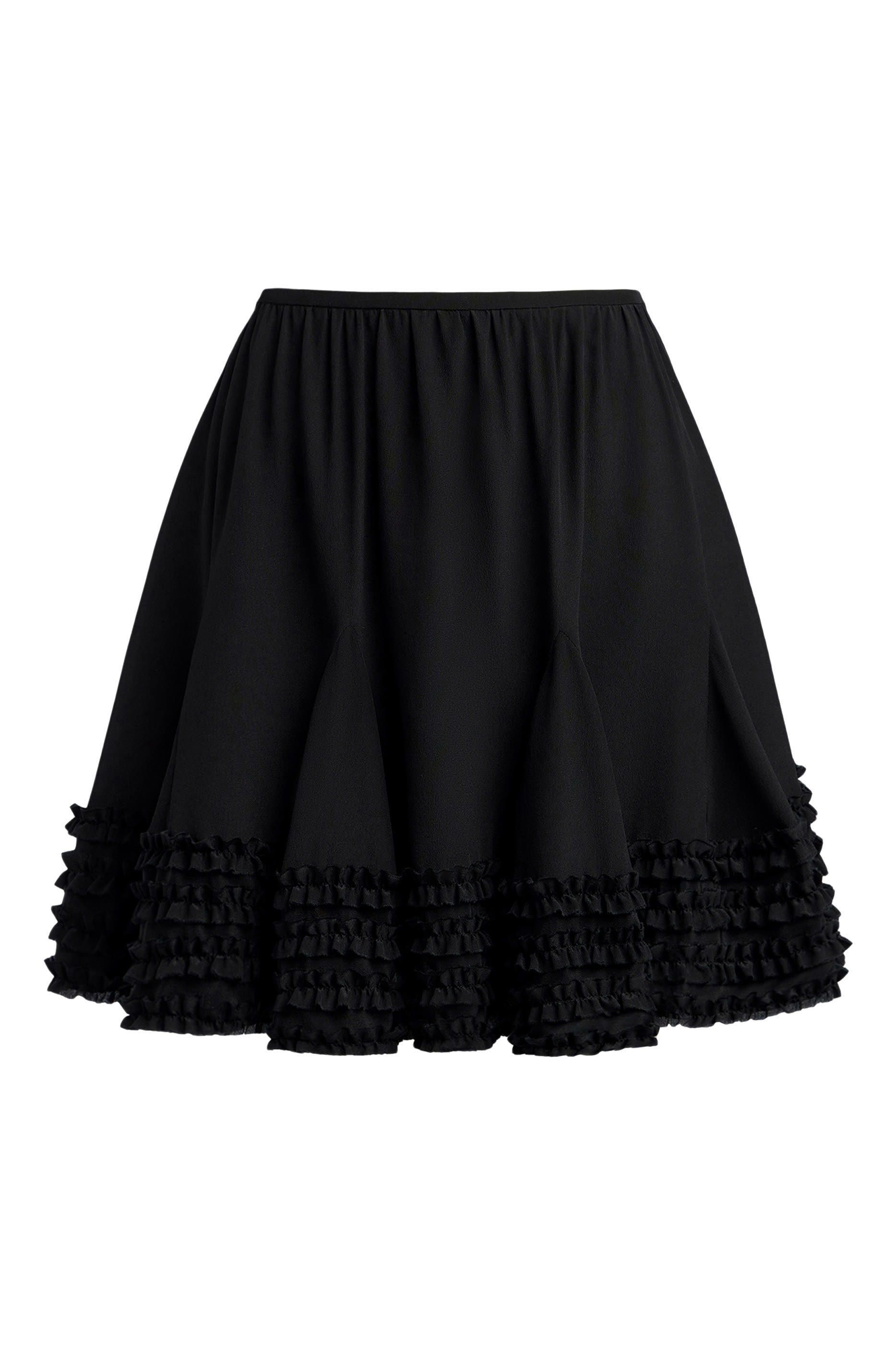Silk Chiffon Skirt 