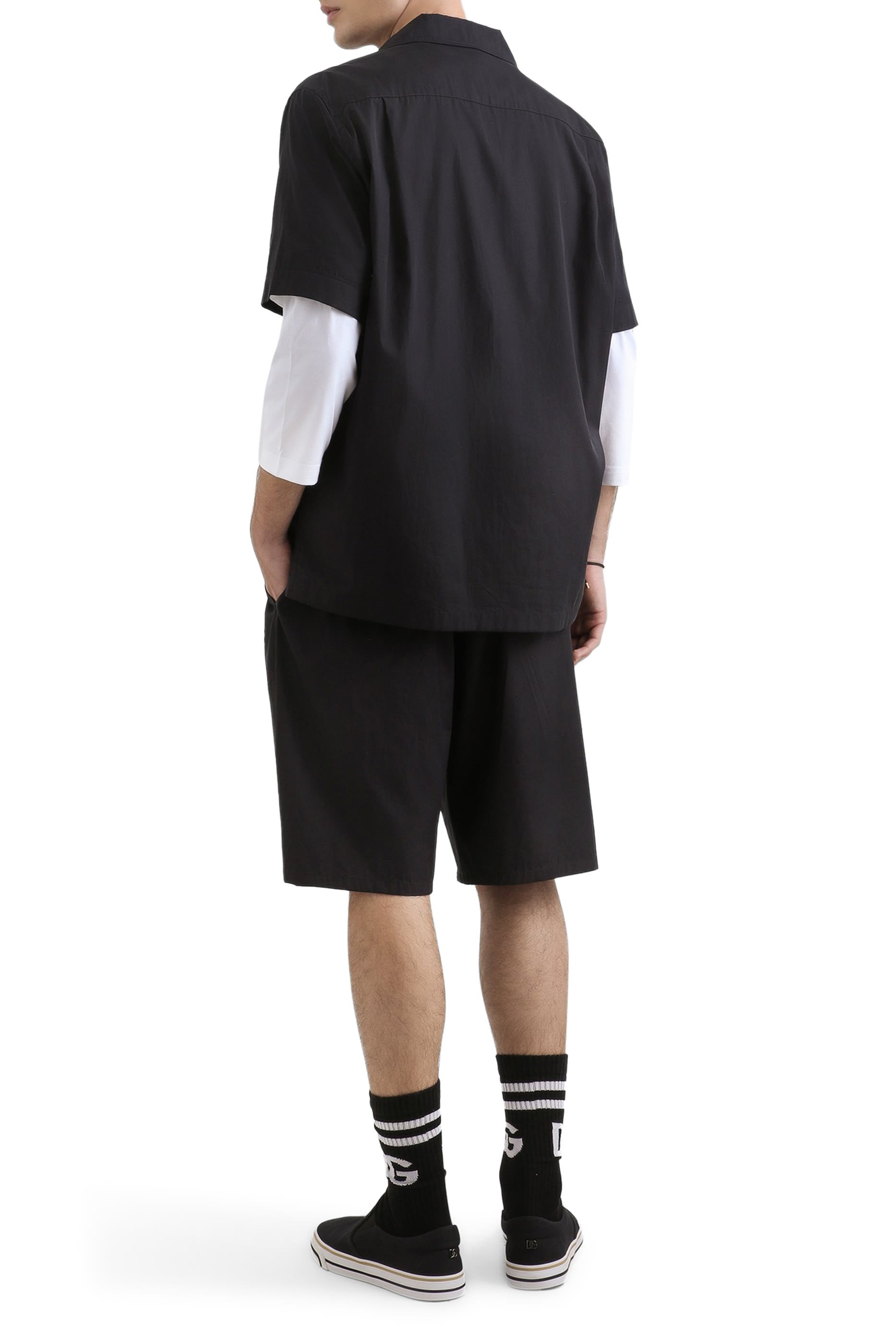 Vanity Cotton Bermuda Shorts