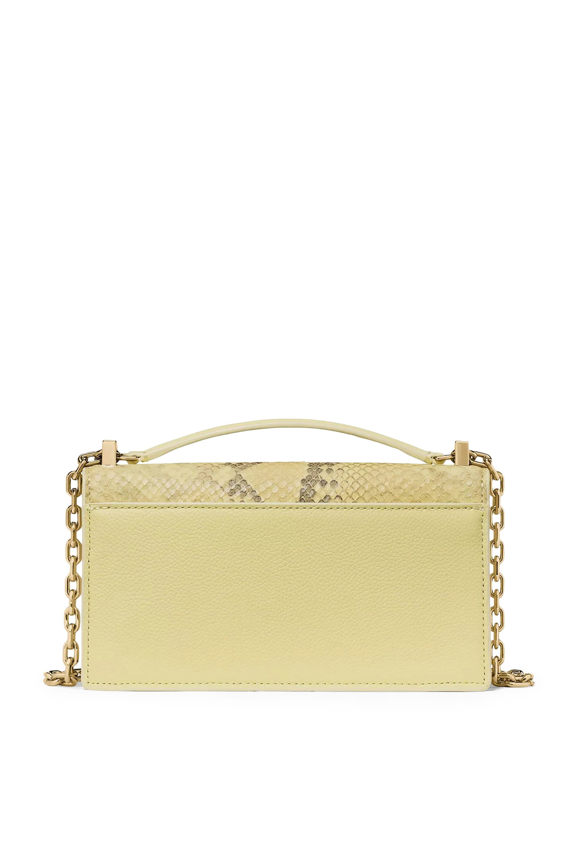 Deco Snake Embossed Mini Crossbody Bag