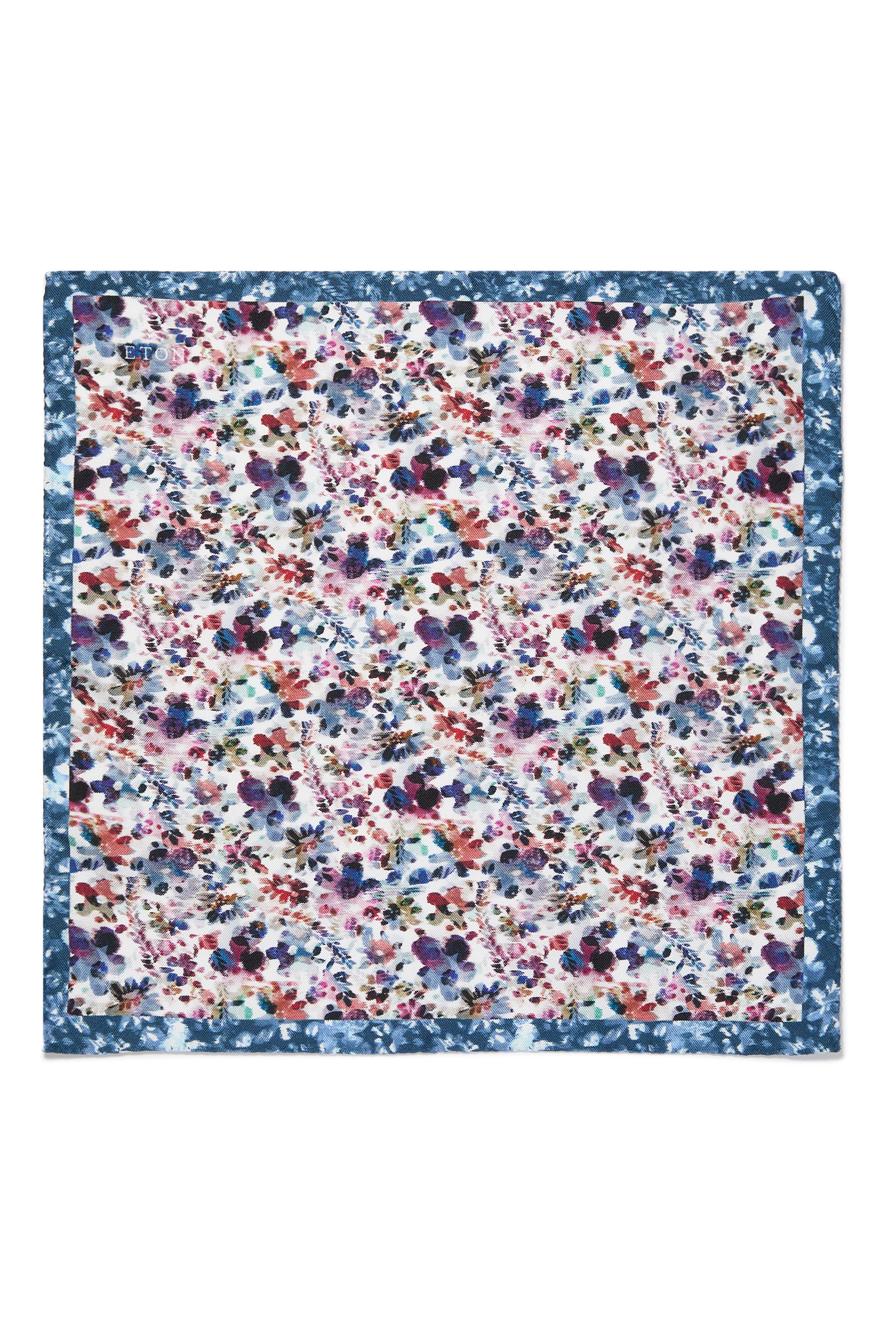 Floral Silk Pocket Square