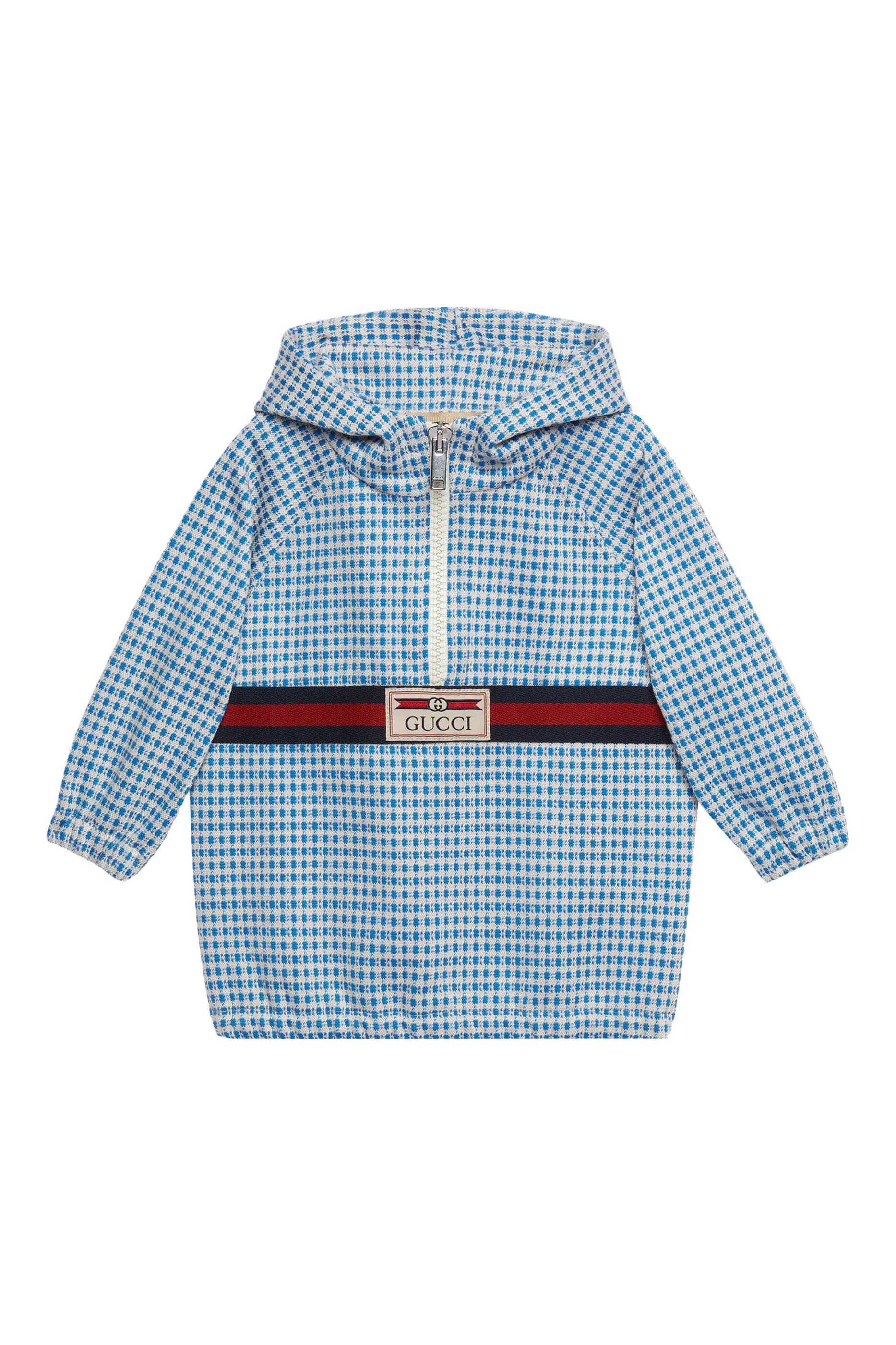 Baby Gingham Jersey Jacket