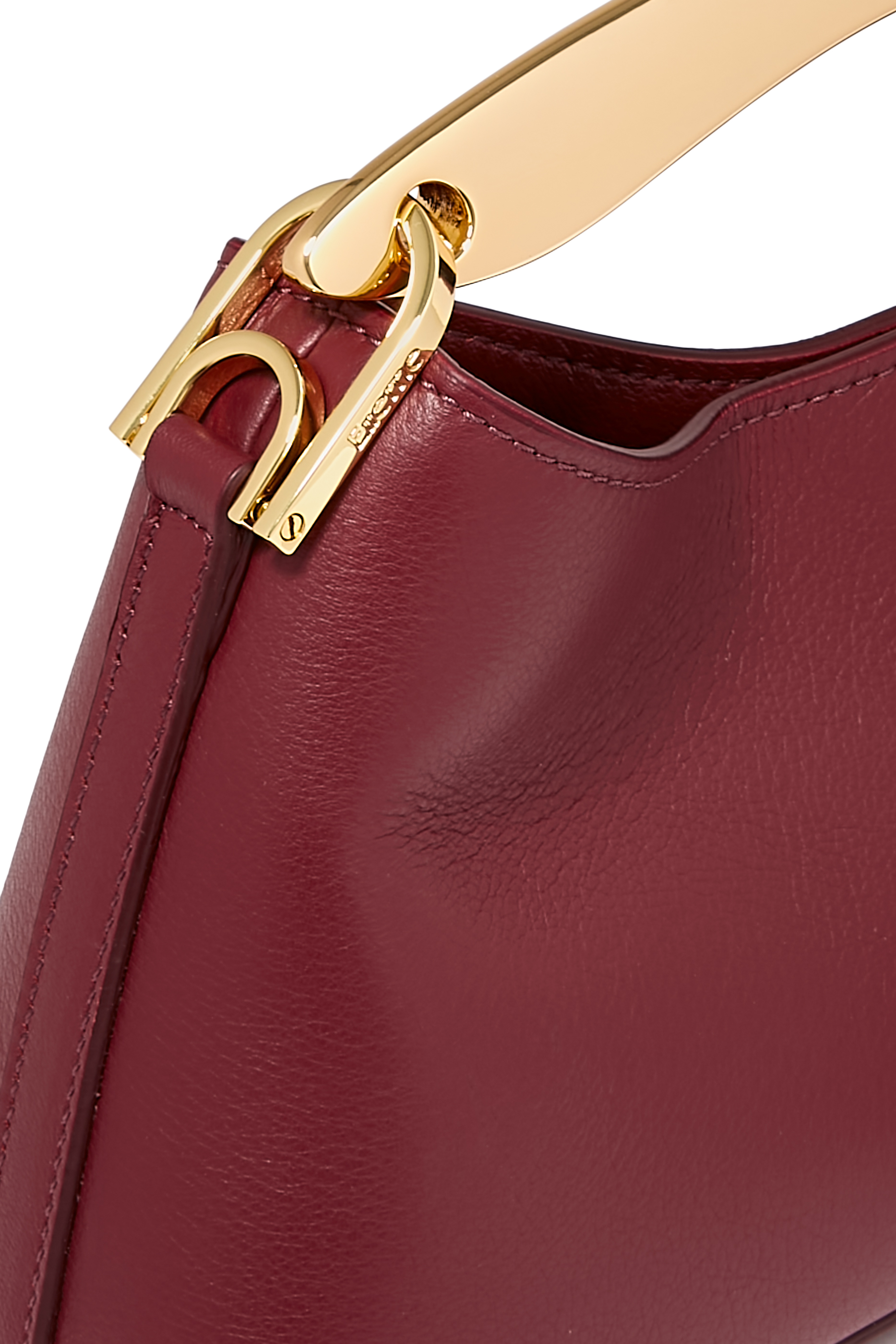 Mini Boomerang Leather Bag