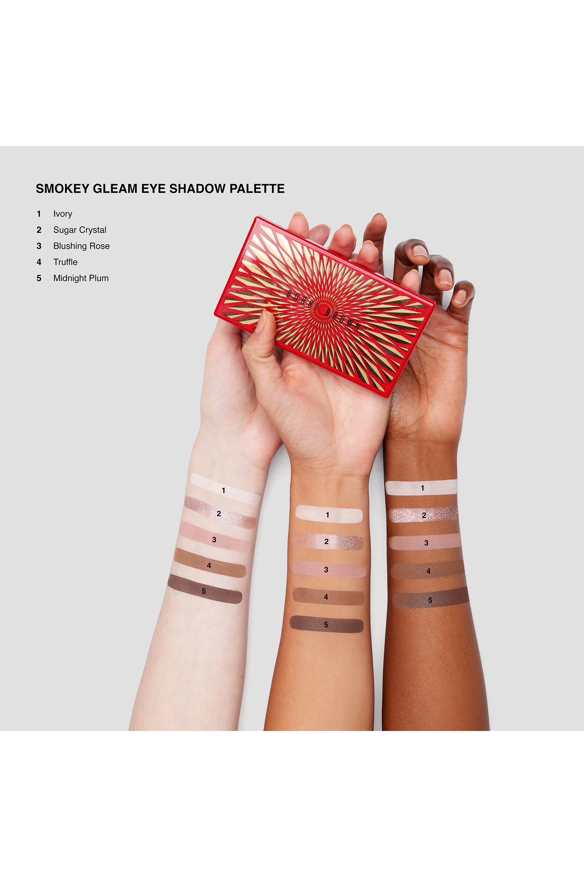 Smokey Gleam Eye Shadow Palette