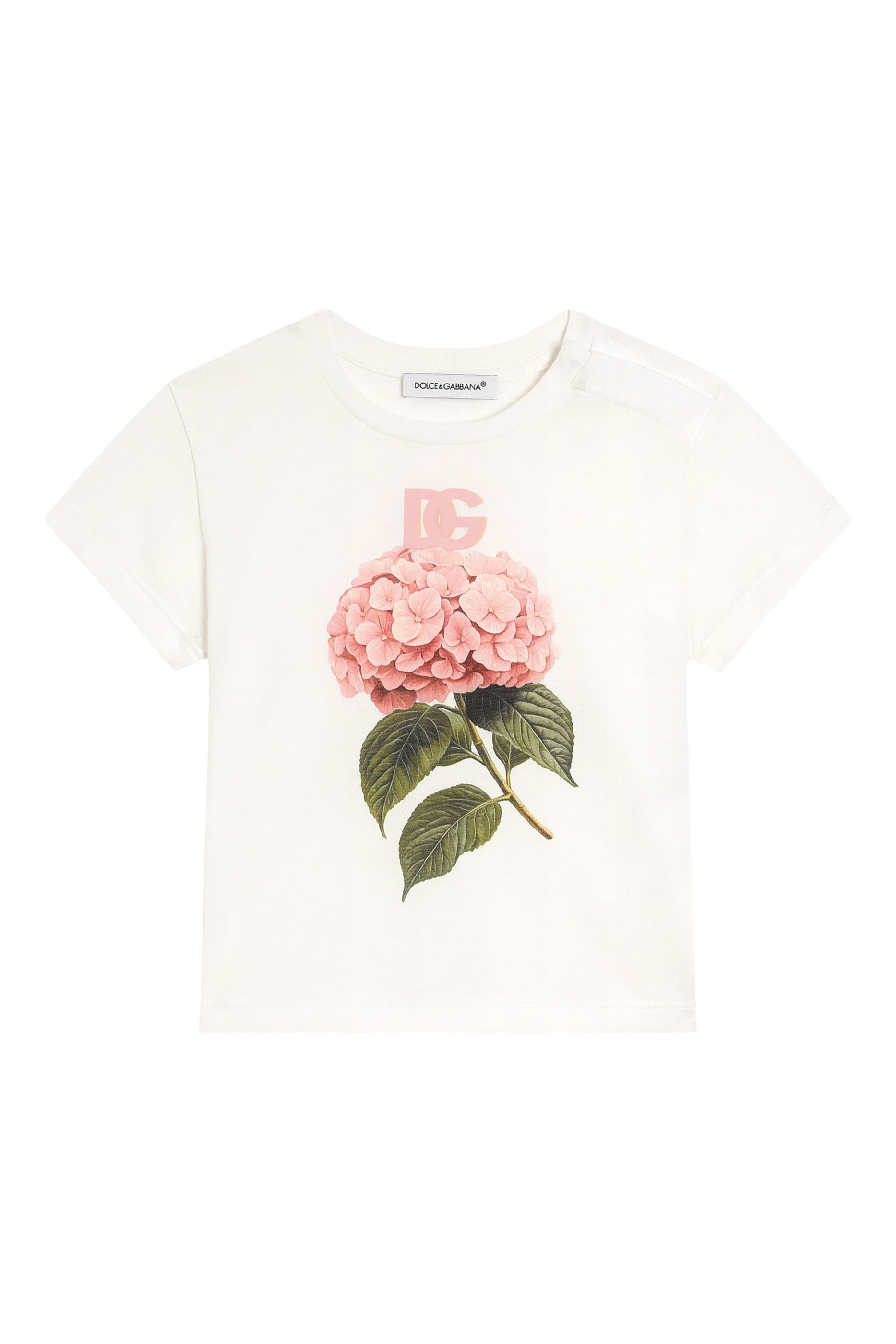 Kids Hydrangea-Print Jersey T-Shirt