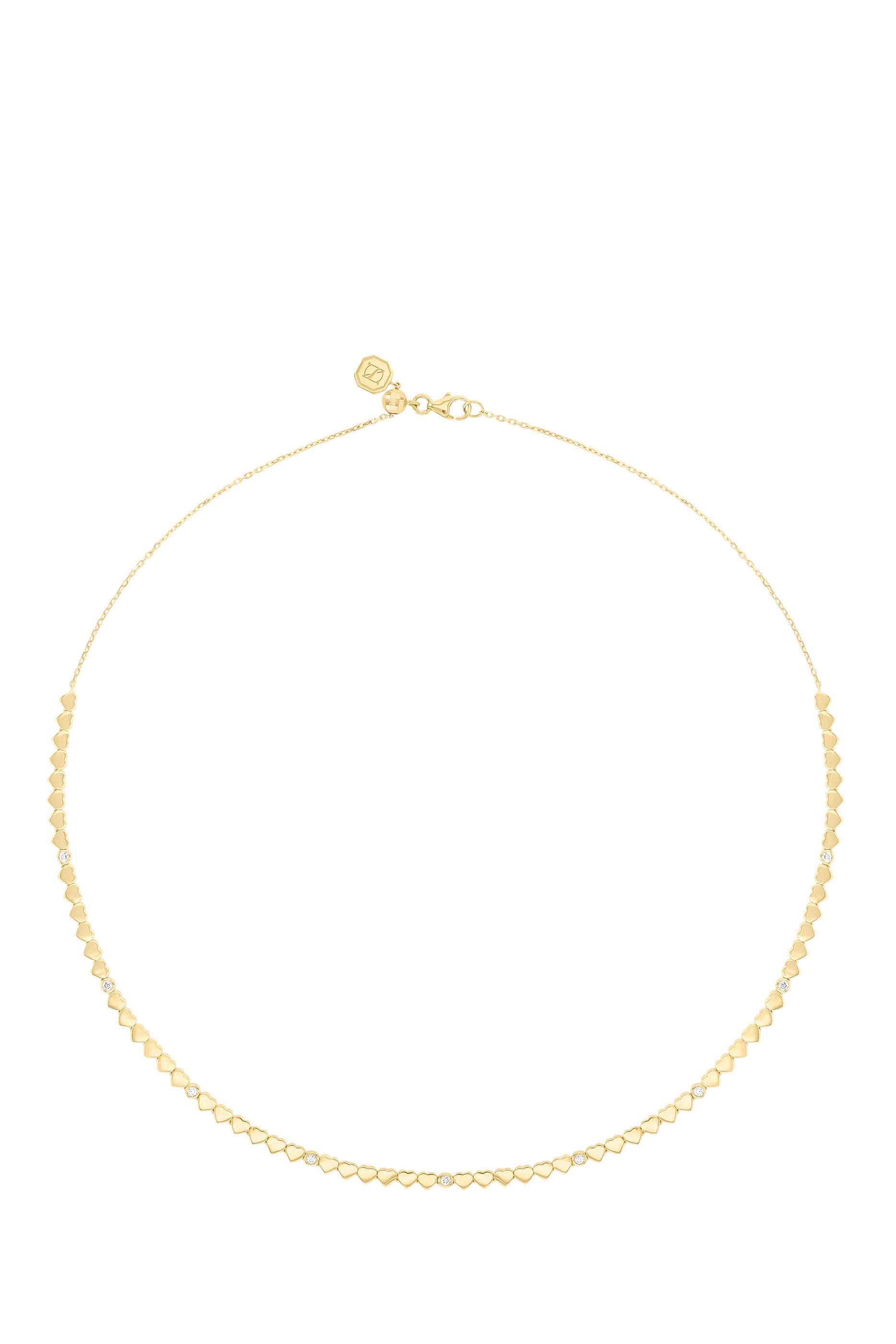 Love In Tokyo LIT Necklace, 18K Yellow Gold & Diamonds