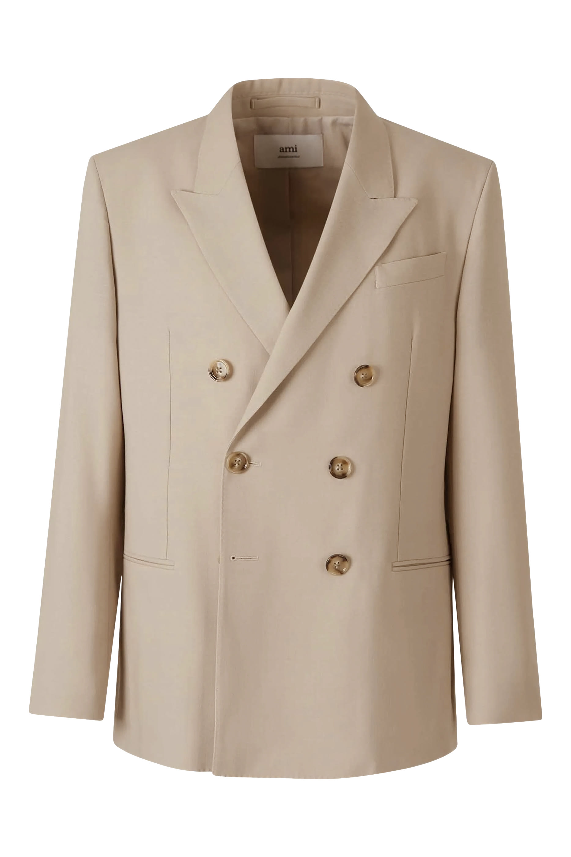 Wool Double Breasted Jacket