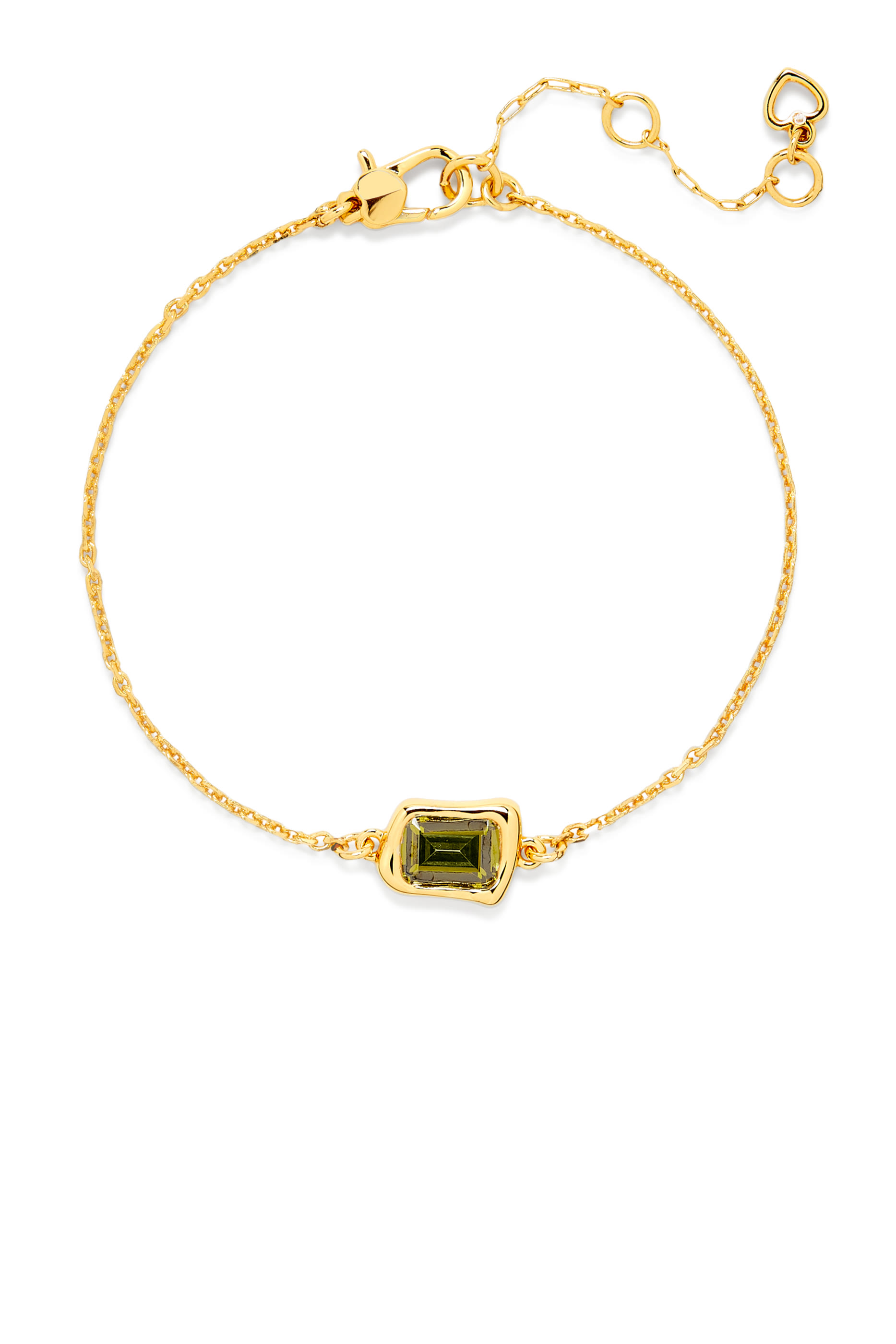 Molten Glass Solitaire Bracelet