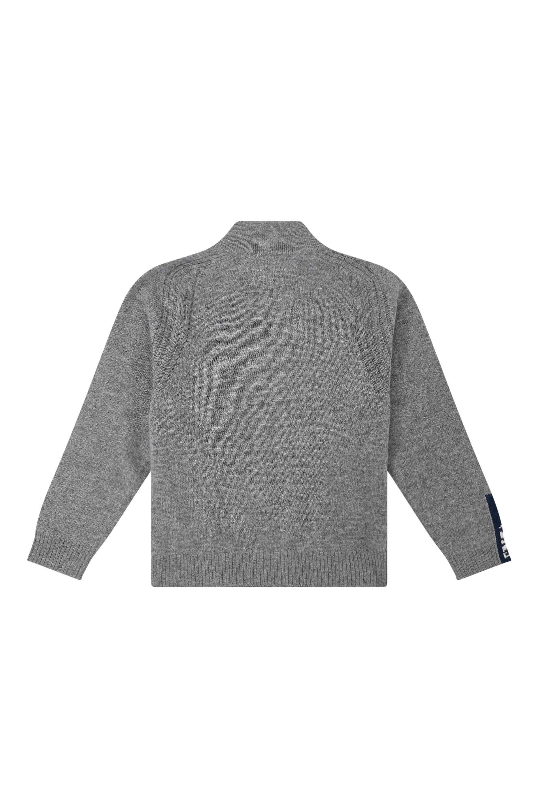 Kids EA Logo Zip Knit Cardigan