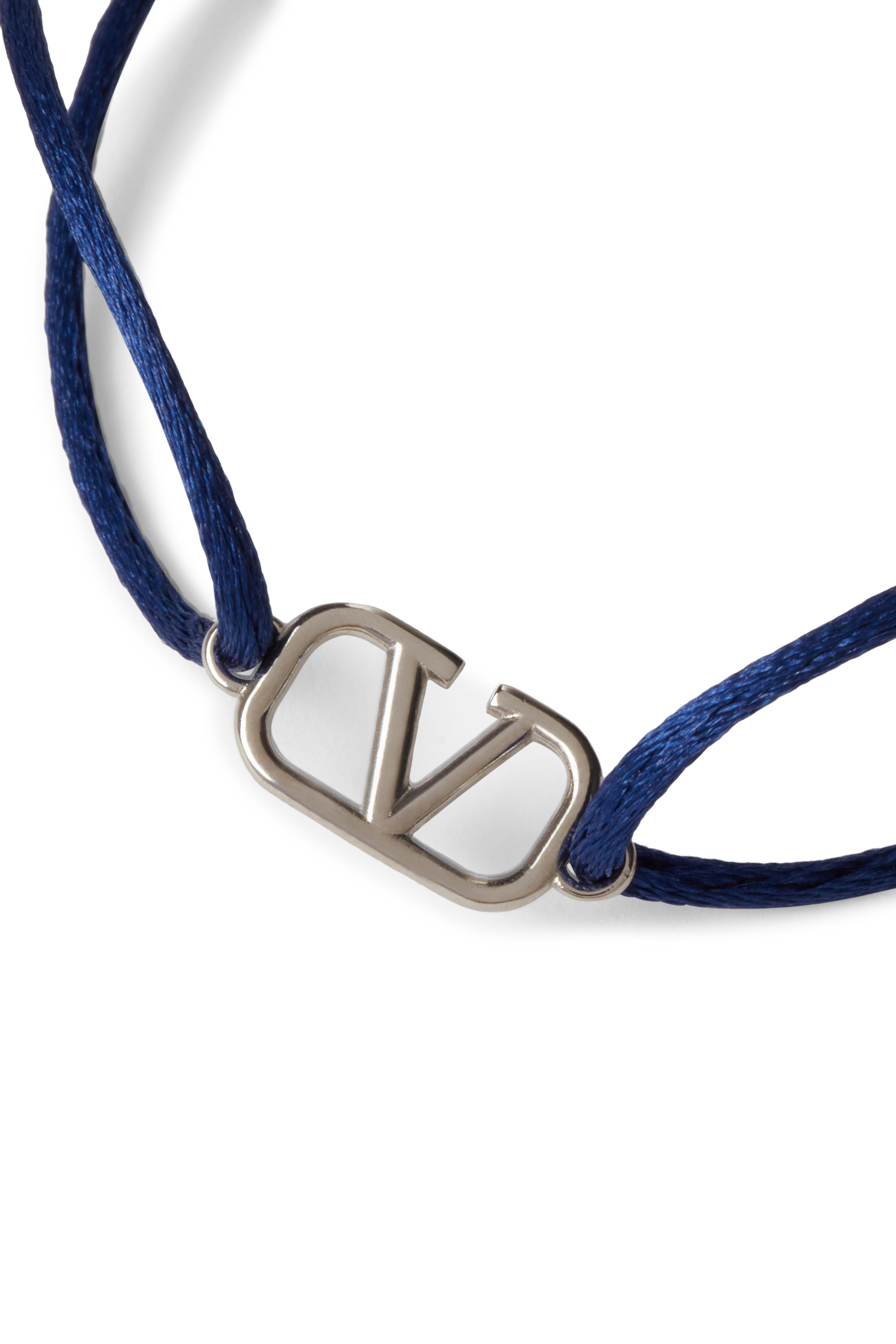 Valentino Garavani Vlogo Signature Cotton Bracelet