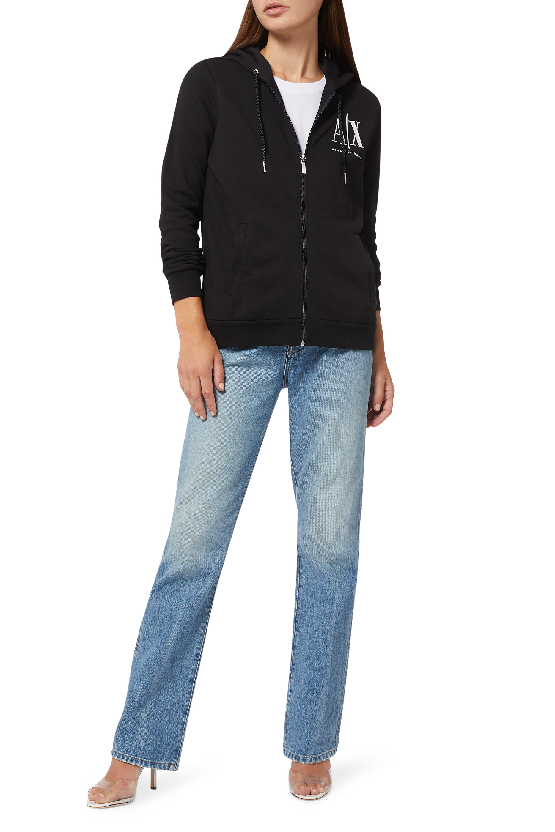 Icon Period Zip Up Hooded Jacket