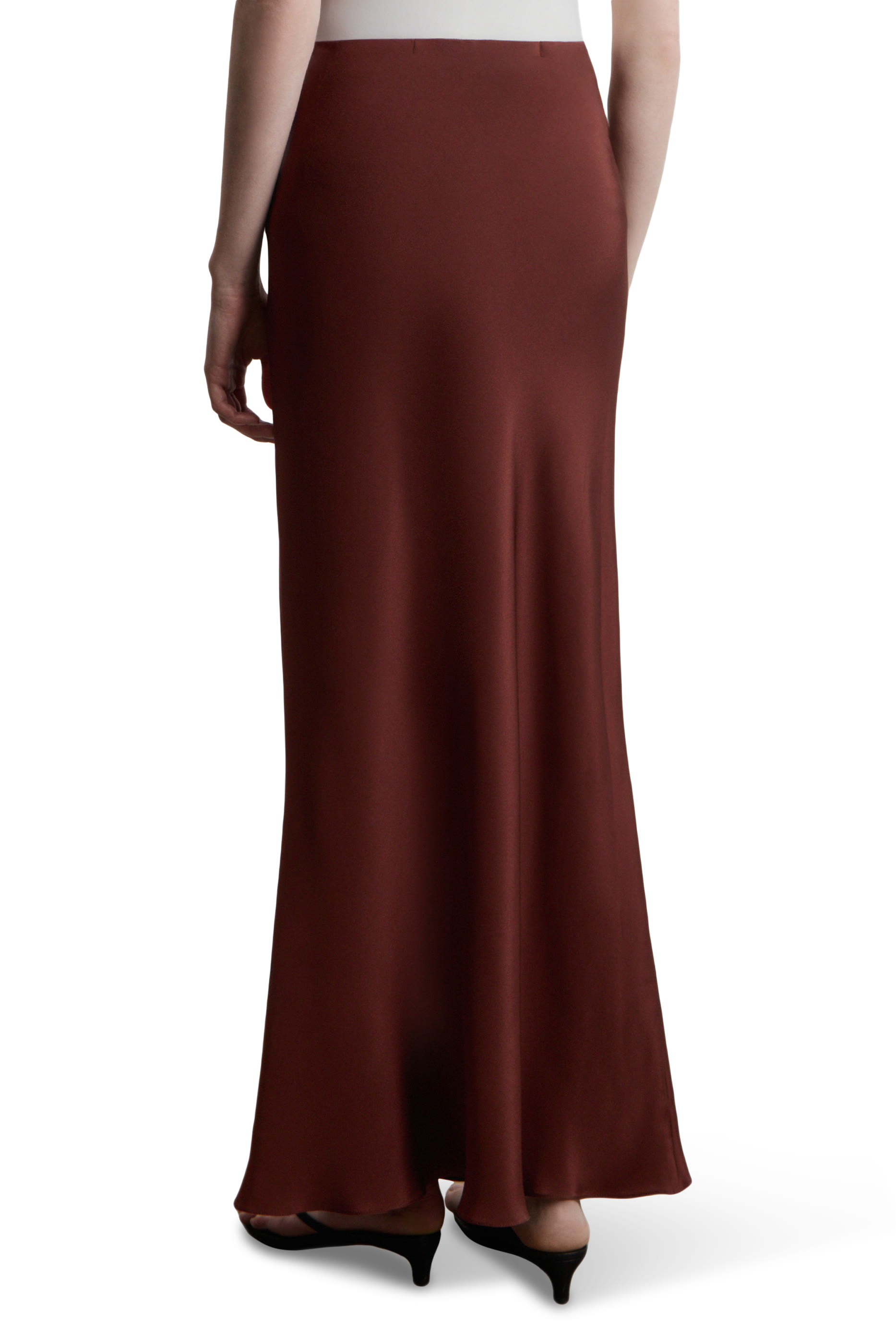 Mulberry Silk Maxi Skirt 