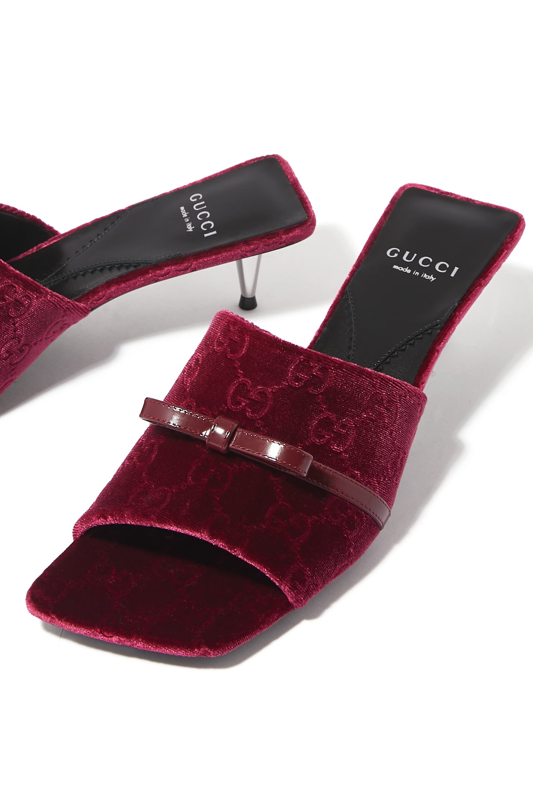 GG 45 Velvet Slide Sandals