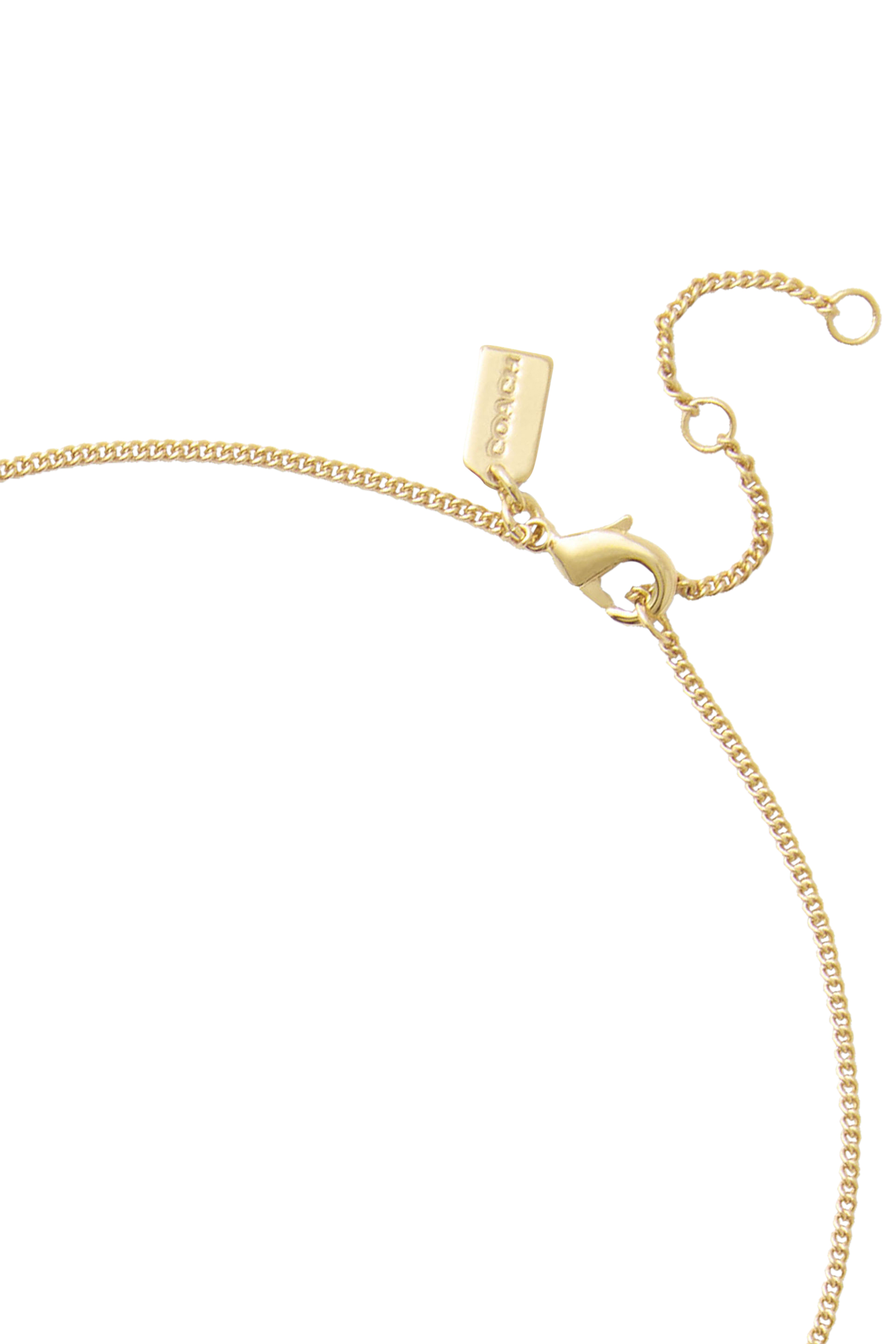 Quilted Tube Short Pendant Necklace 