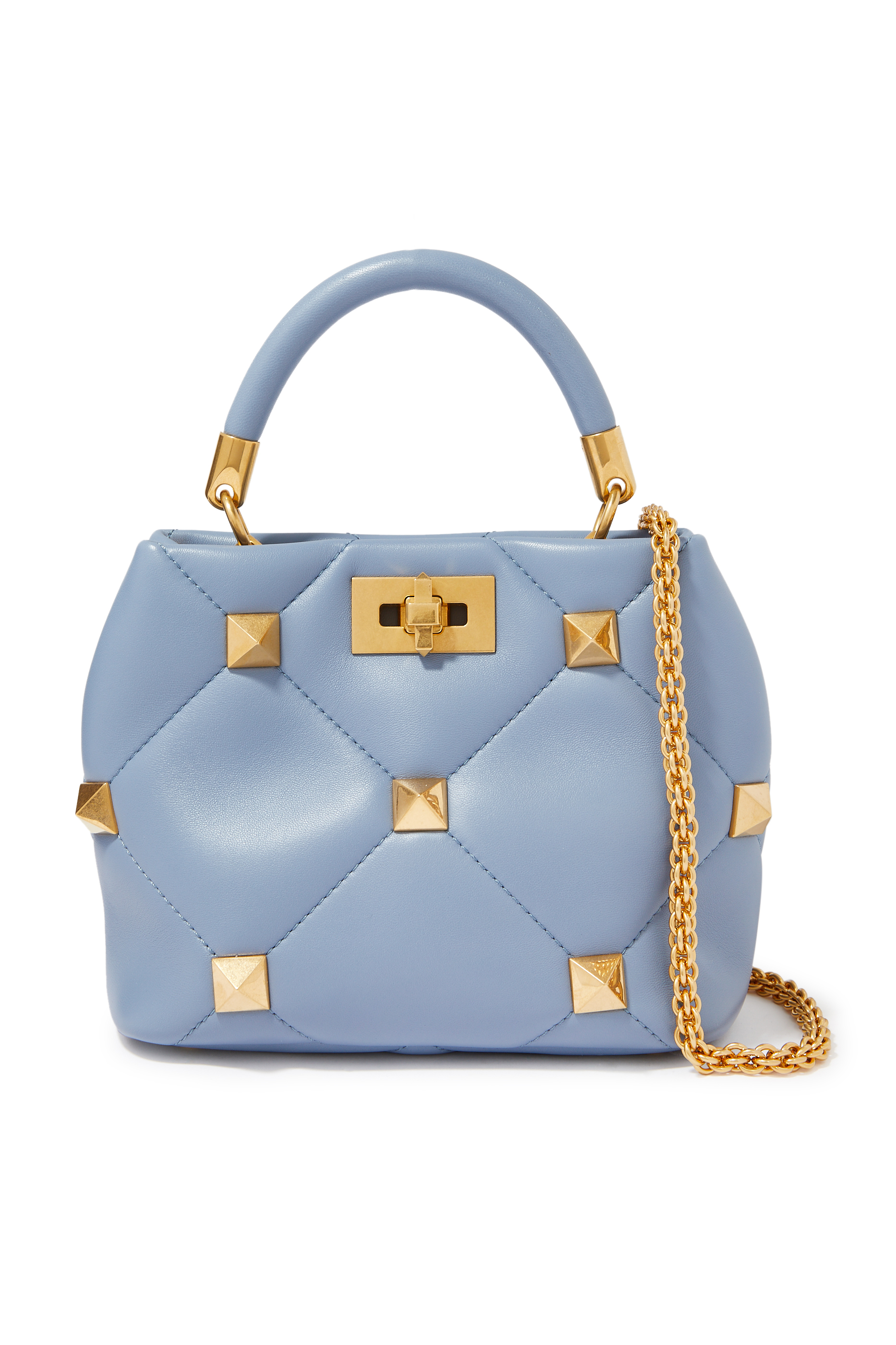 Valentino Garavani Roman Stud Top Handle Bag