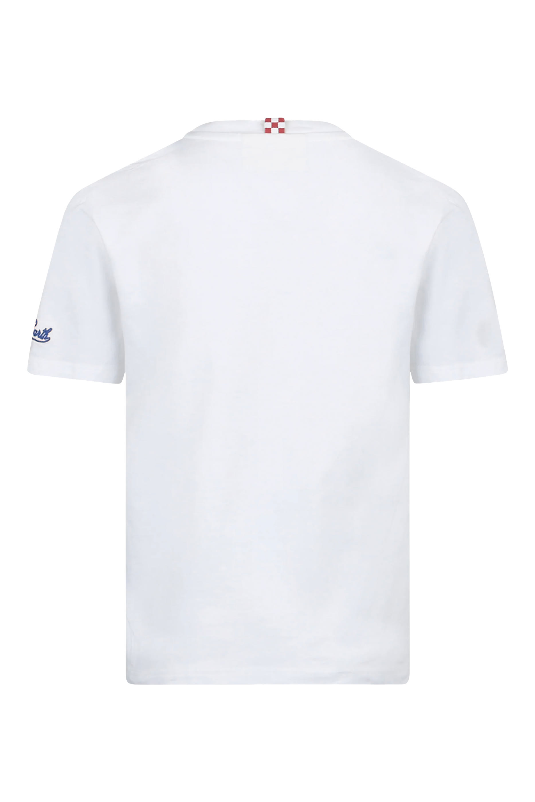 Kids  Cotton T-Shirt with Me Ne Vado in un Lambo Embroidery