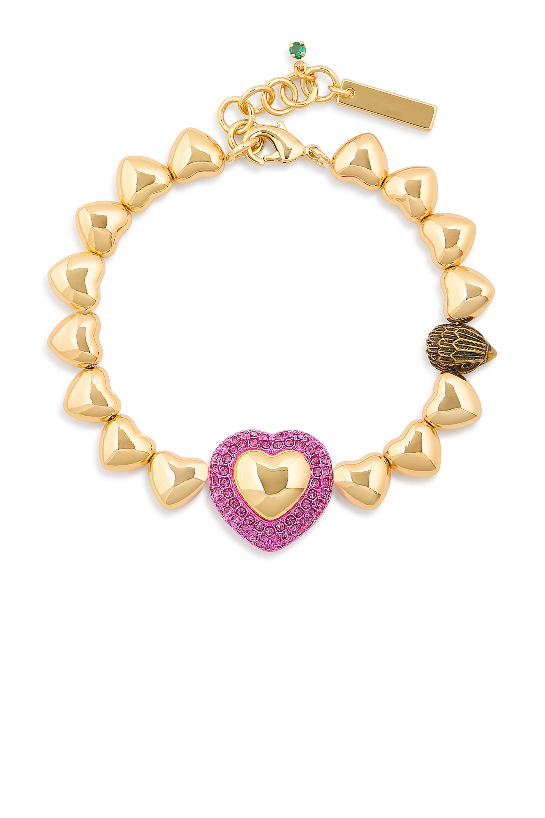 Beaded Heart Bracelet