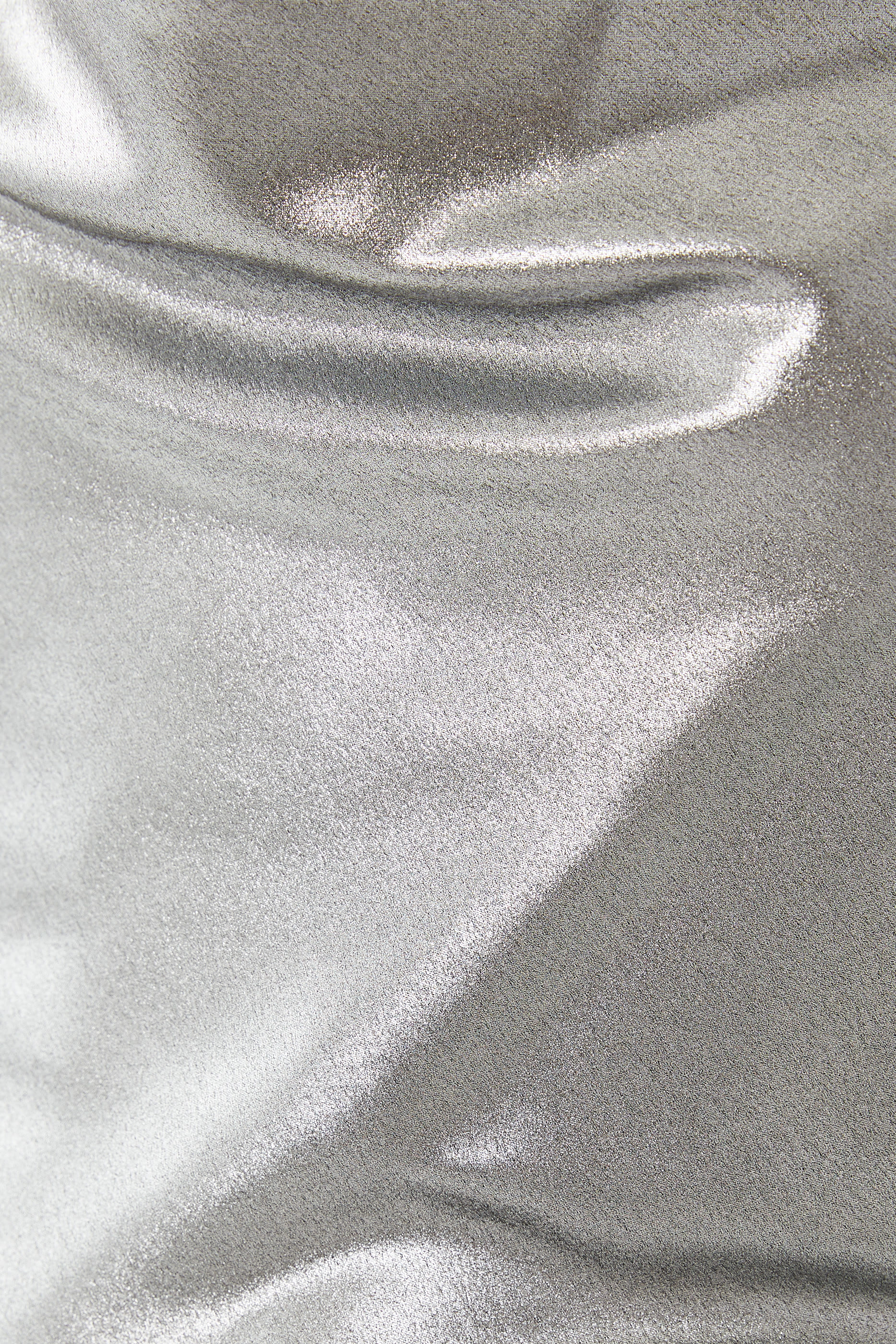 Metallic Mini Slip Dress