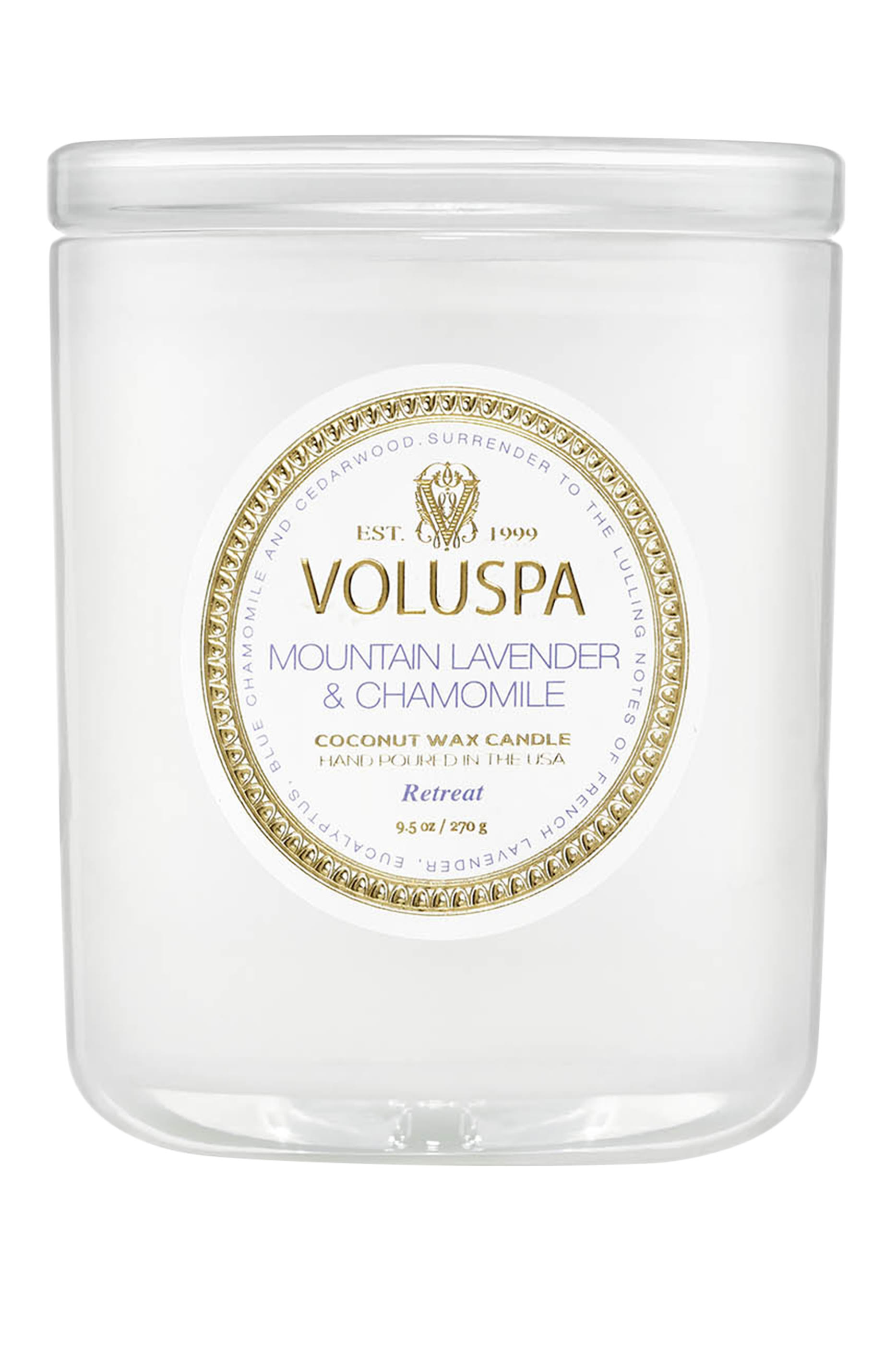 Mountain Lavender & Chamomile Boxed Luxe Candle