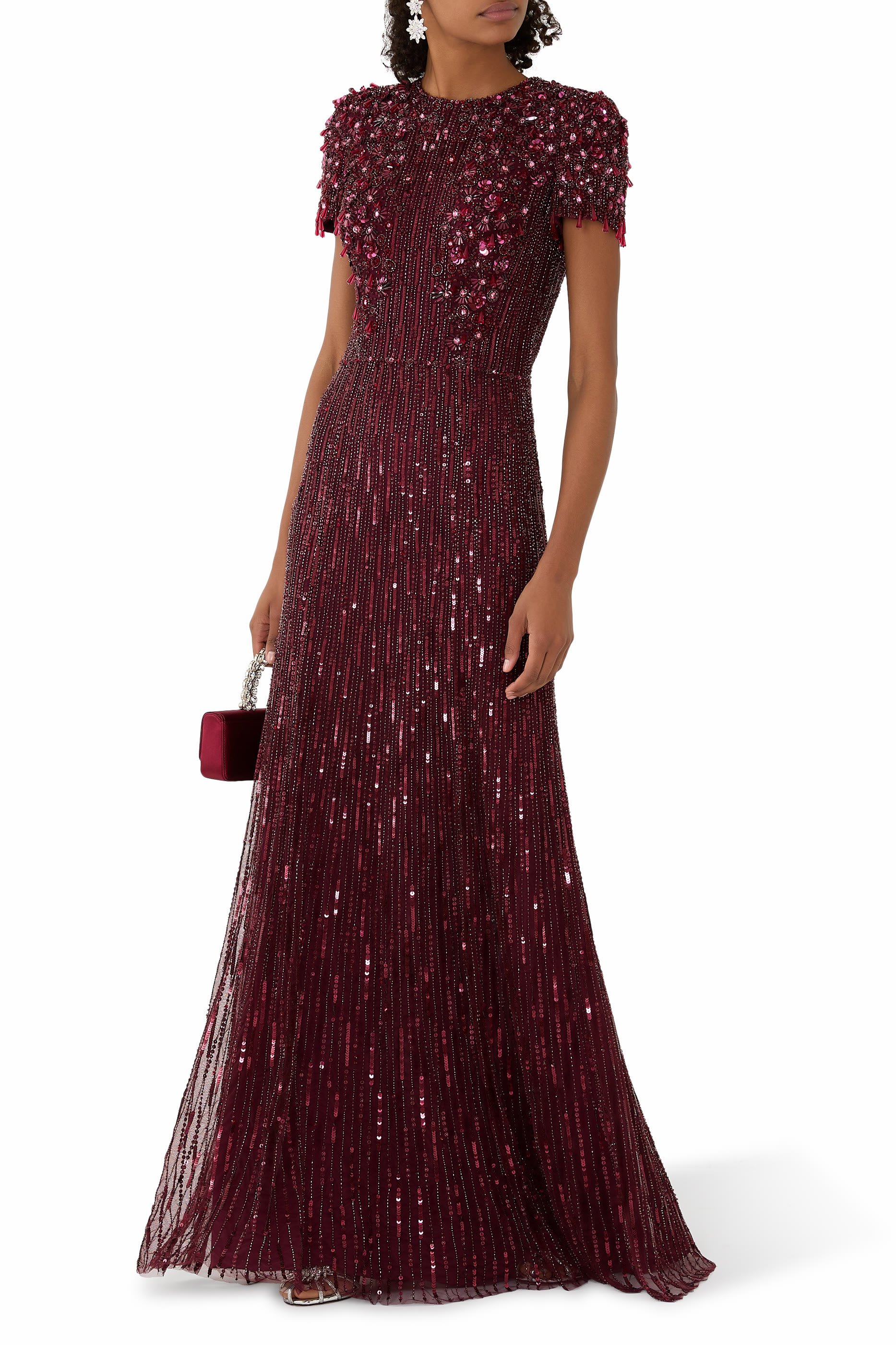  Eliza Short Sleeve Gown