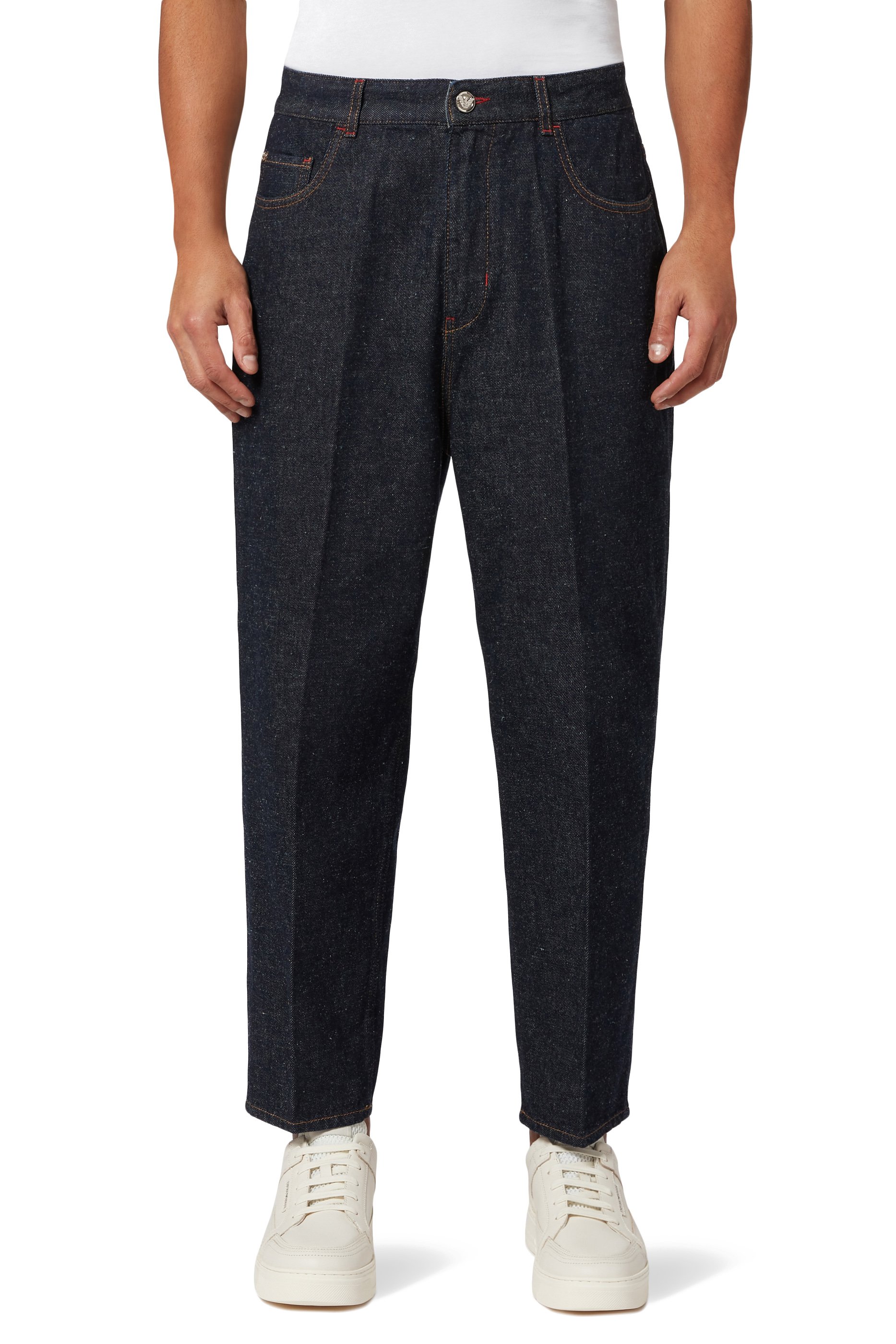 Buy Emporio Armani J79 Tapered-leg Jeans for Mens | Bloomingdale's Kuwait