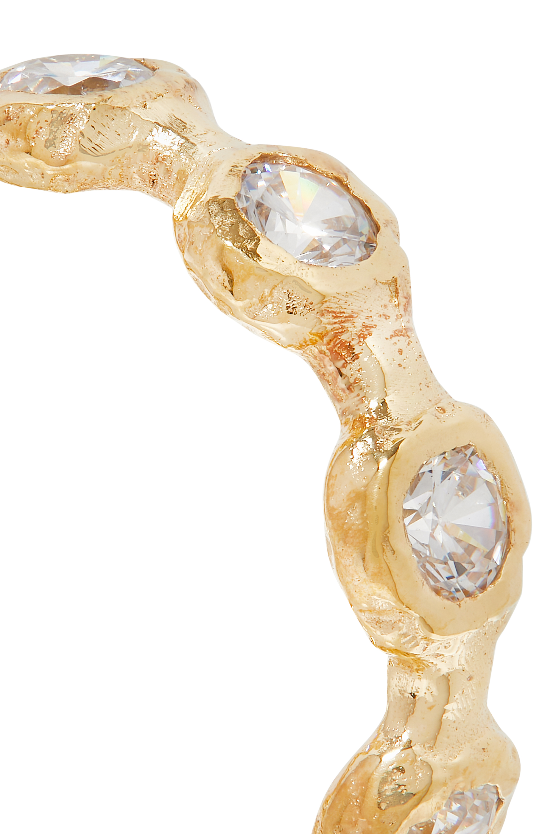 Round Ring With Handset Stones