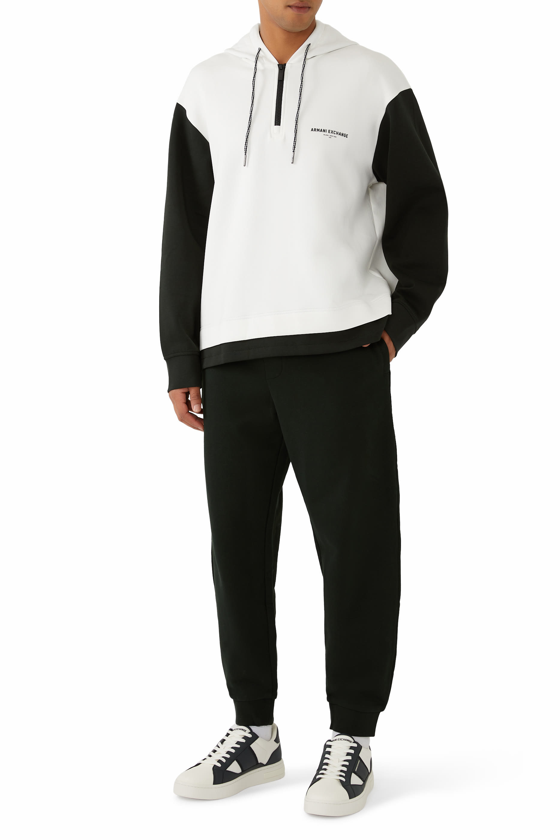 The Grid AX Logo Hooded Sweatshirt