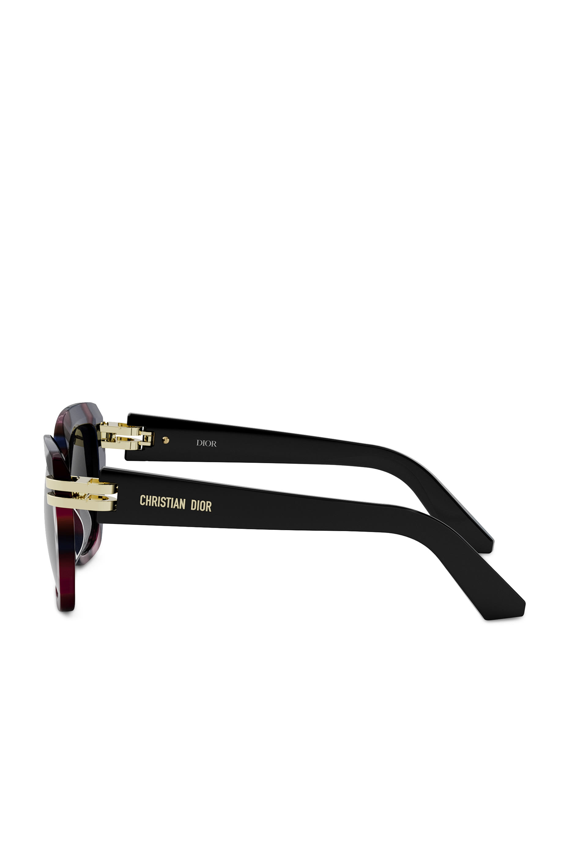 CDior S1I Havana Square Sunglasses