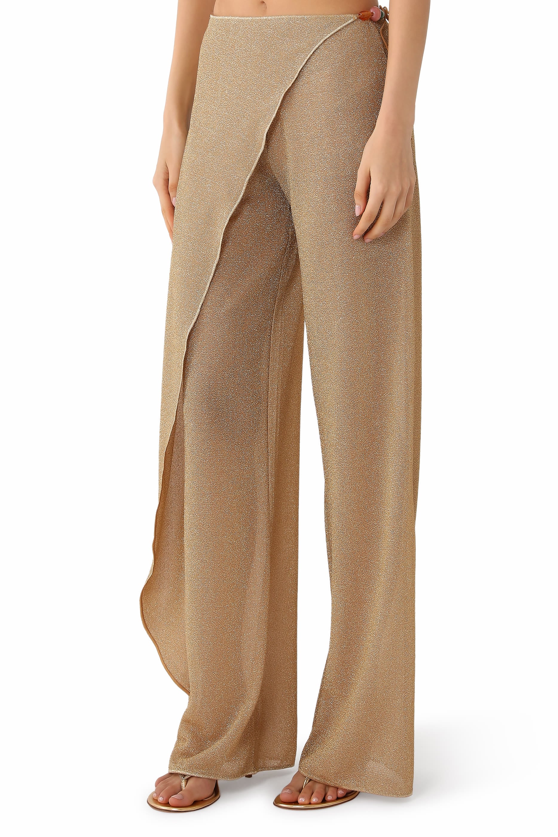 Lumi&egrave;re Beads Pareo Pants