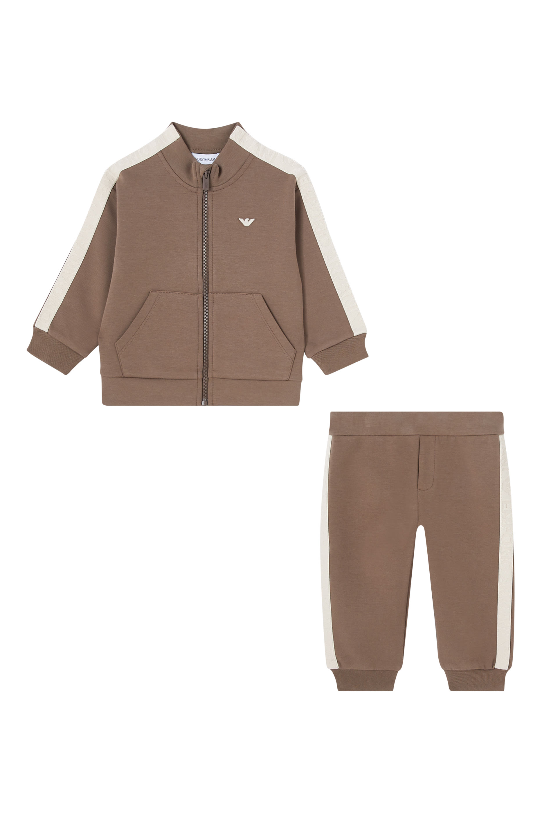 Kids EA7 Tape Logo Tracksuit