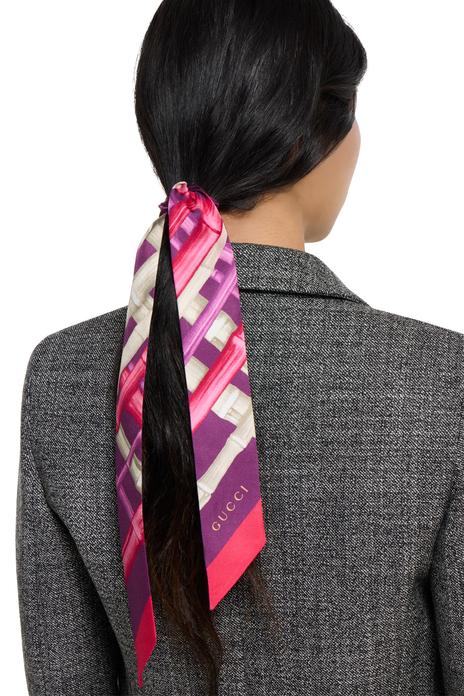  Printed Silk Twill Ribbon