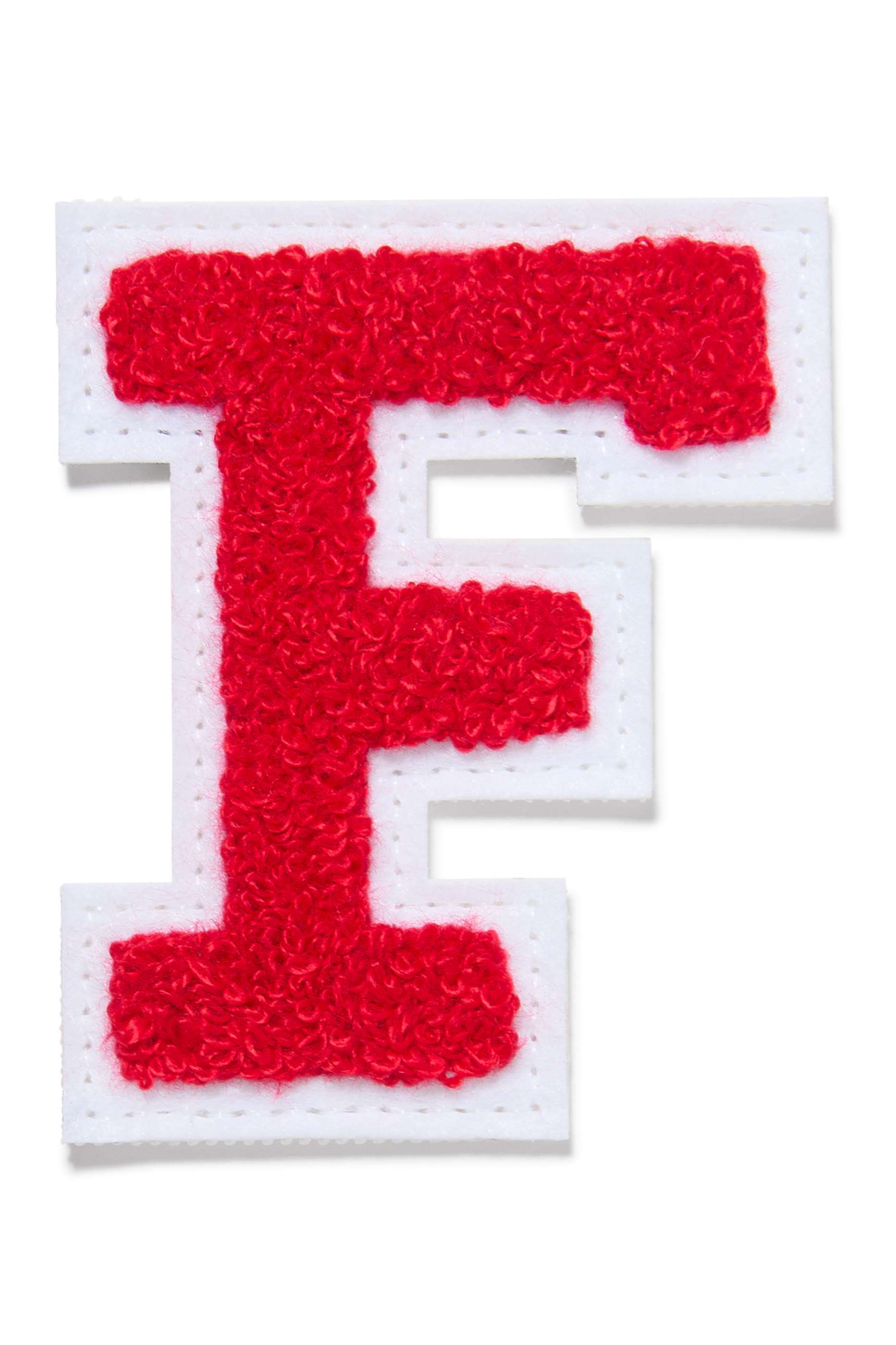 Kids 3" Chenille Varsity Letter F Patch
