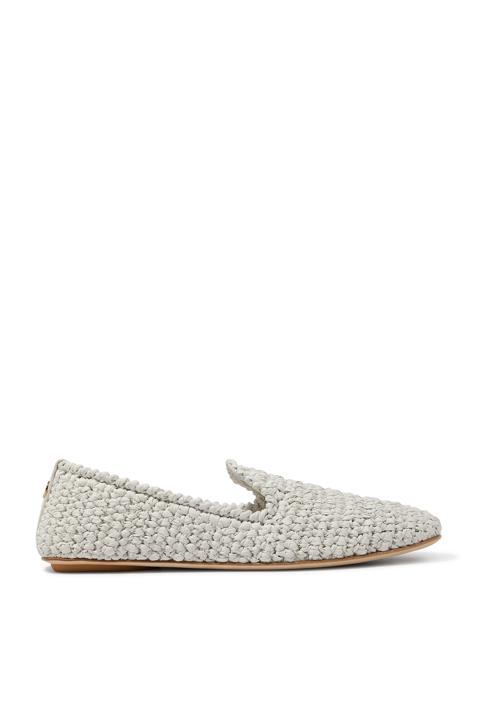  Woven Leather Loafers