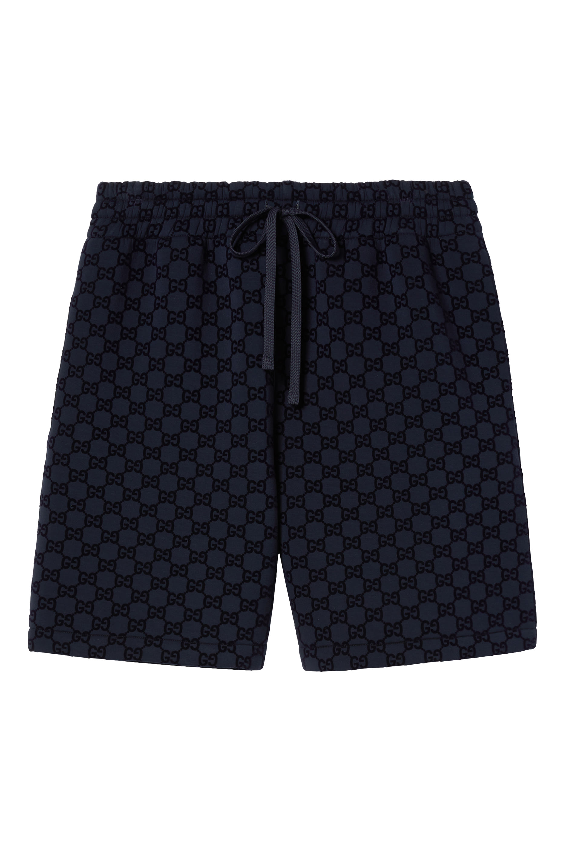 Printed Double Jersey Viscose Shorts