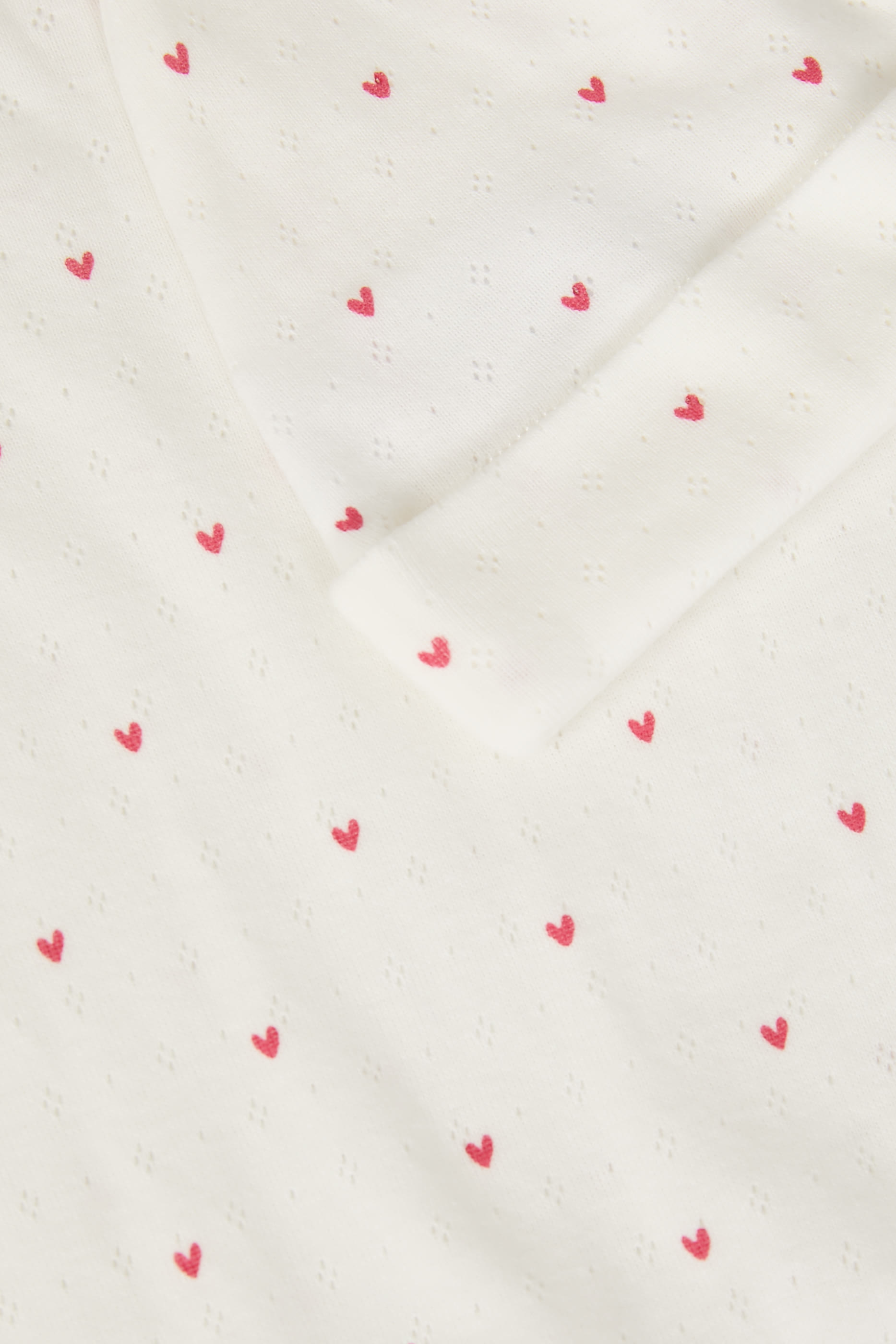 Kids Organic Cotton Heart Pointelle New Arrival Gift Set