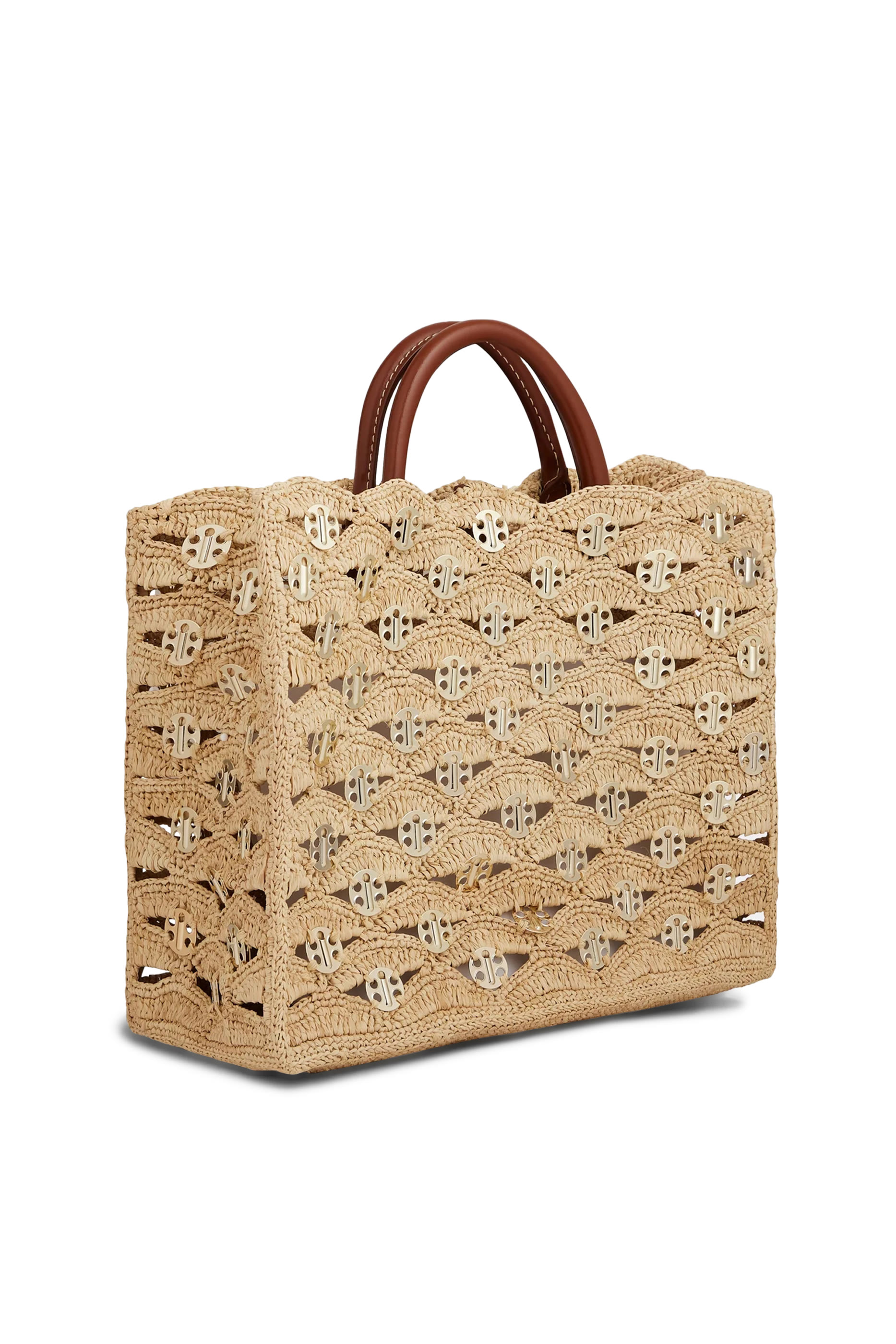 Tote Bag in Raffia