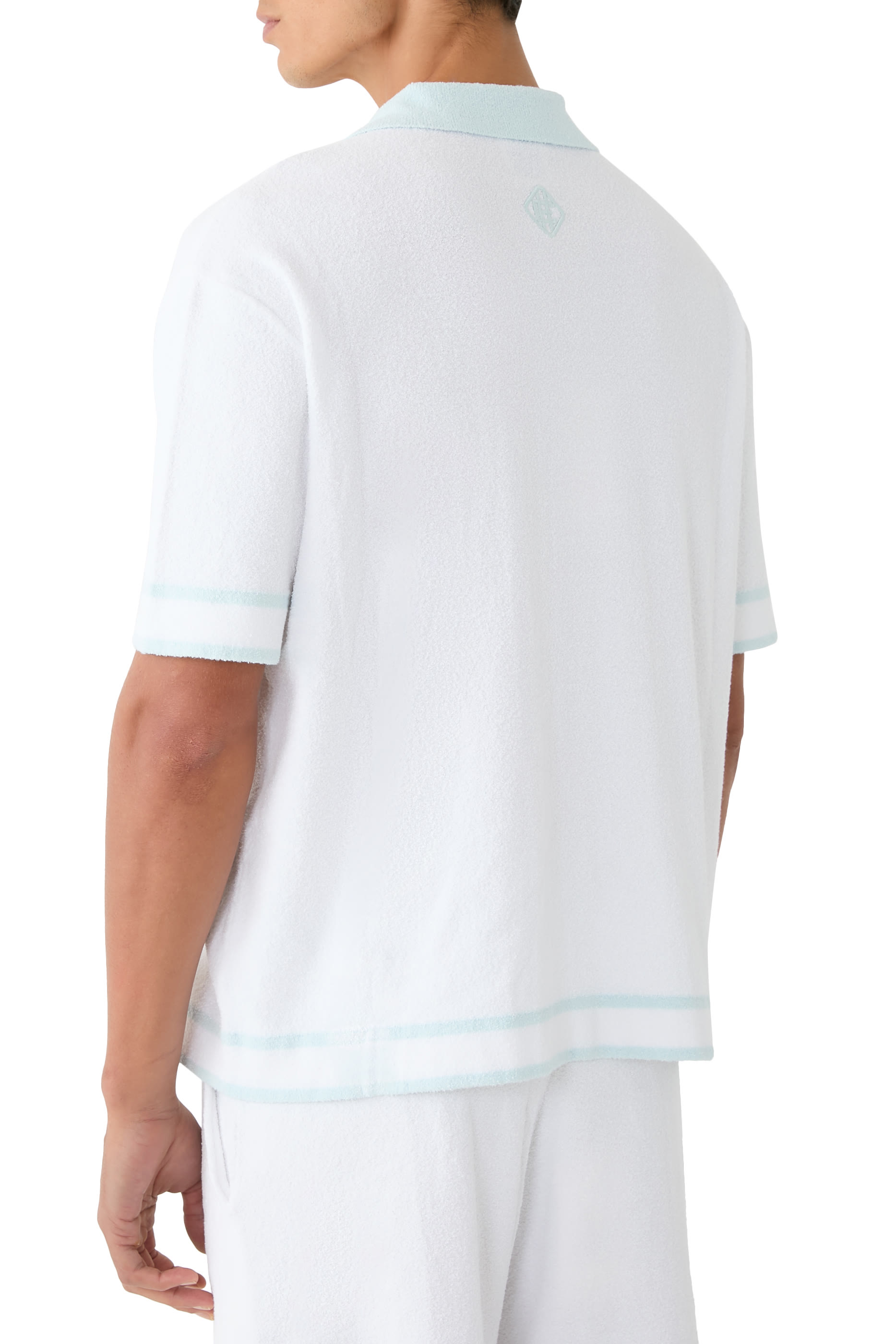 Armando Cotton Boucle Knit Shirt