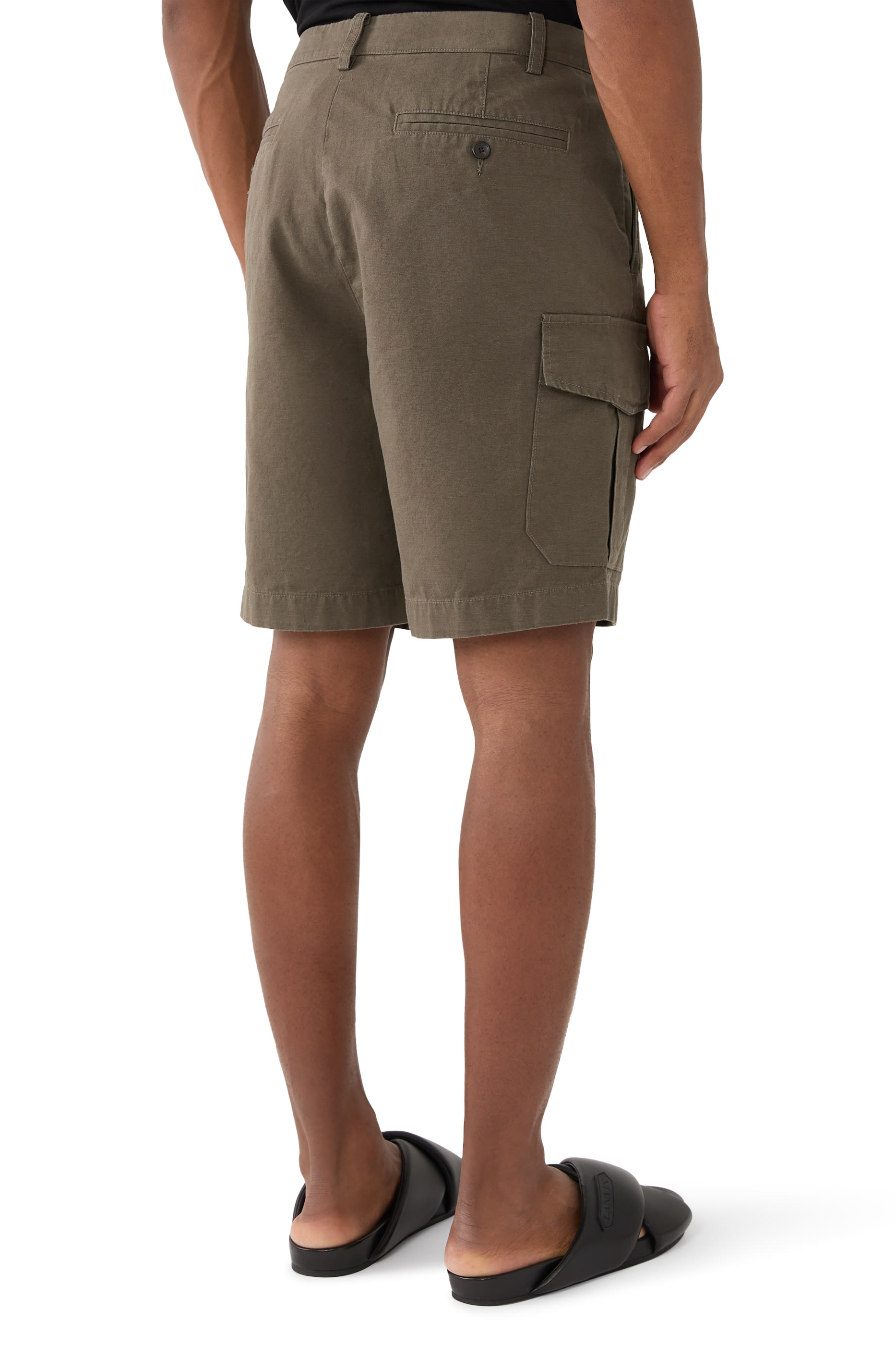 Straight-Leg Cargo Shorts