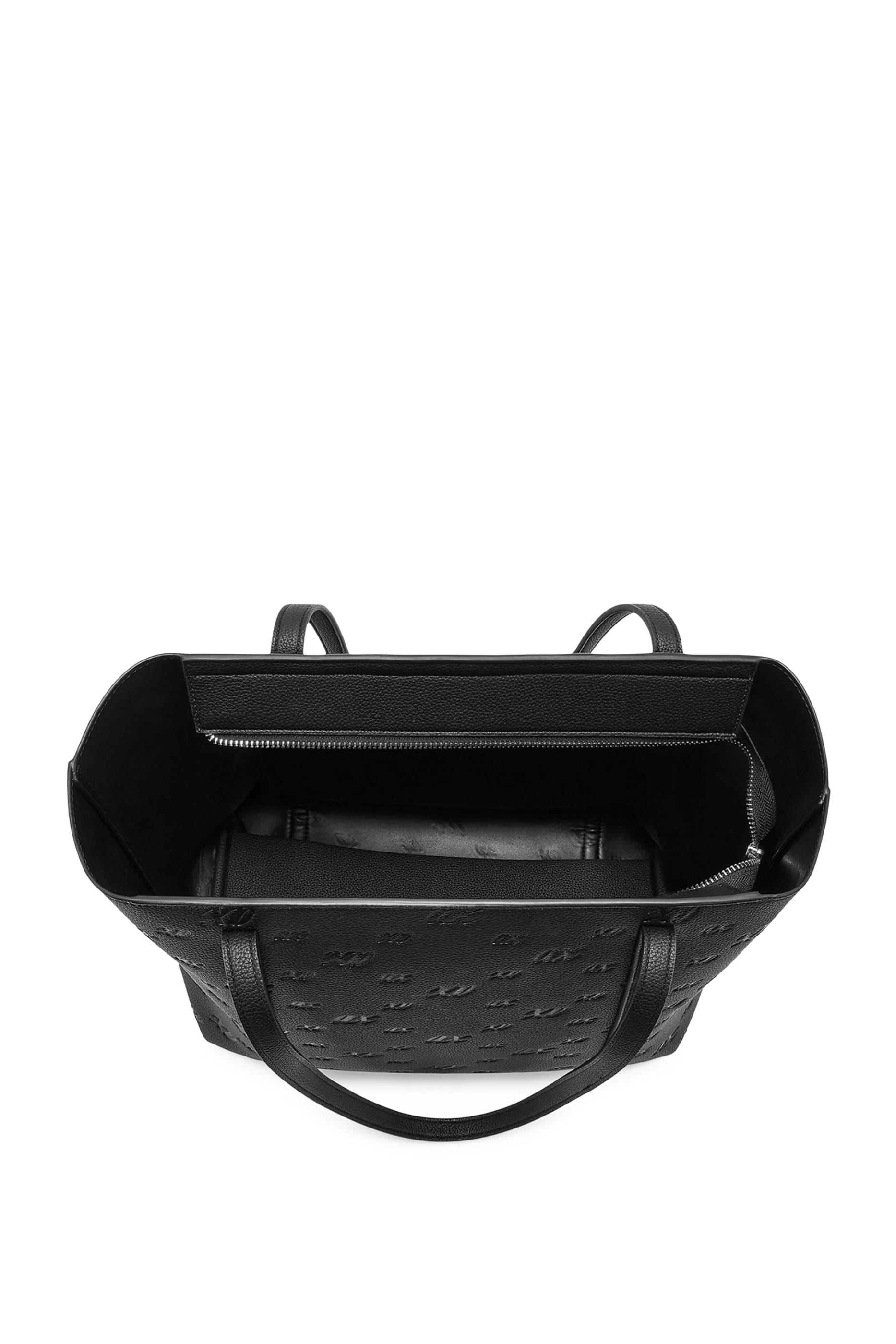 Embossed Logo Shopping Bag