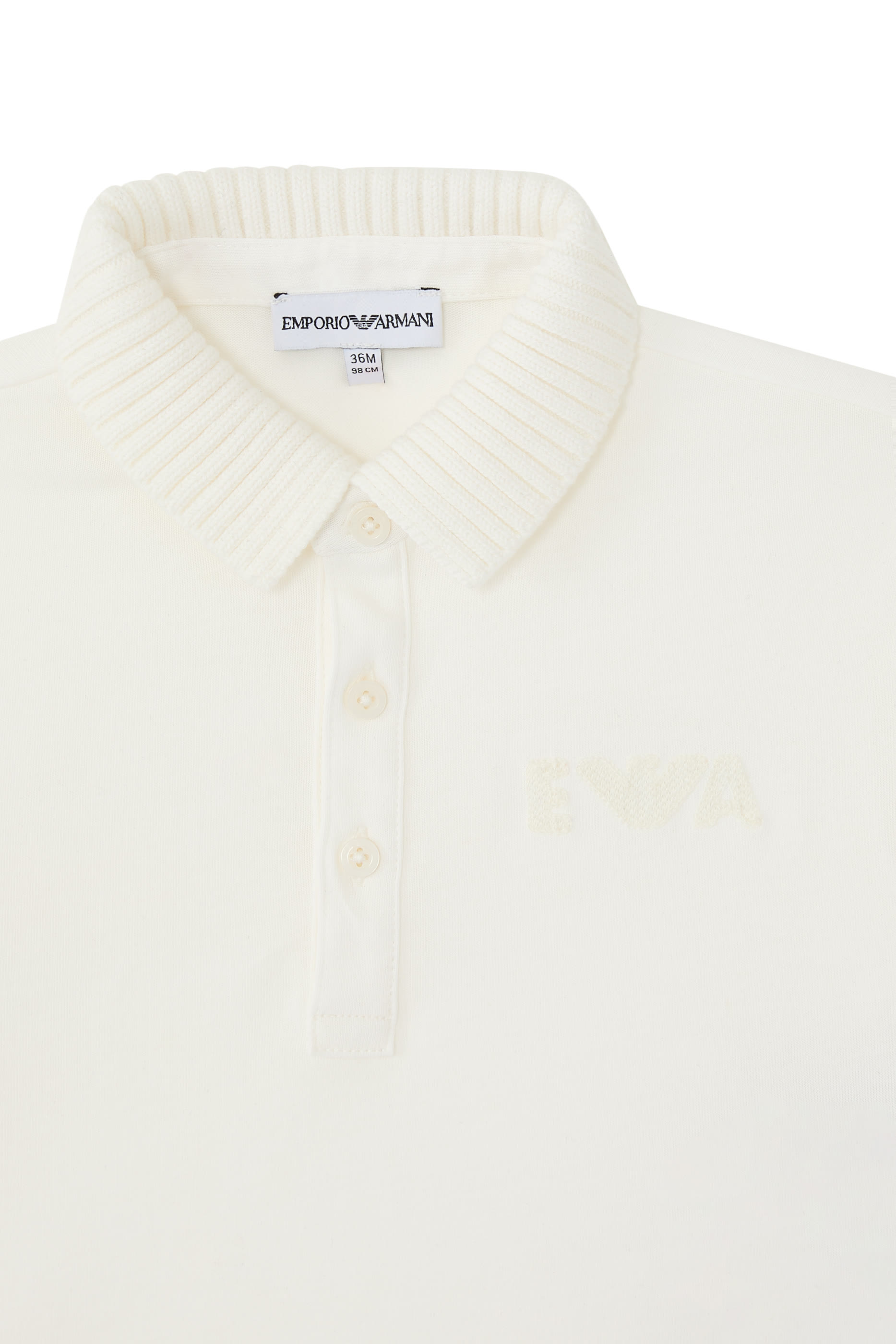 Kids Logo Long Sleeve Polo Shirt