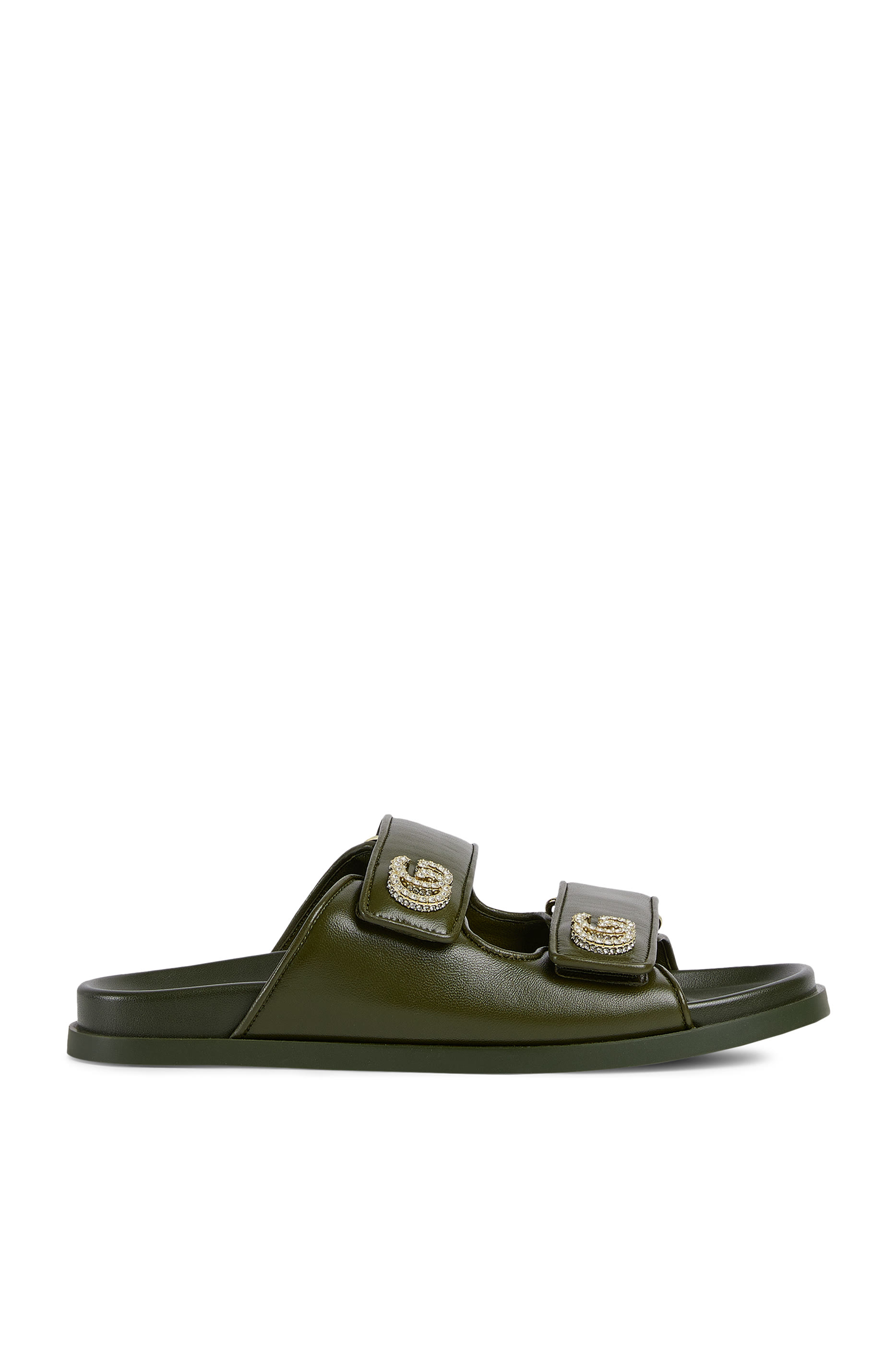 Crystal Double G Sandal