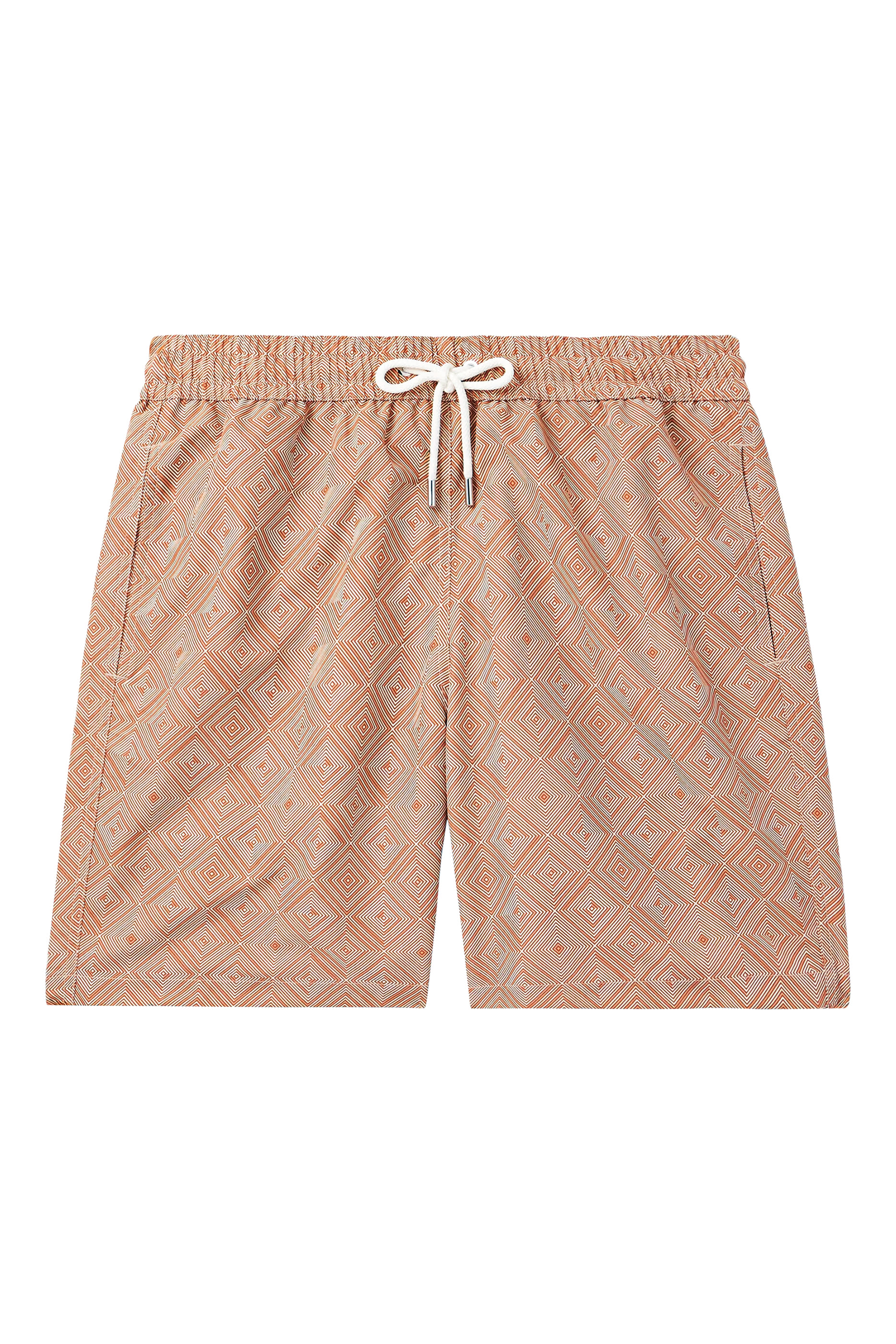 Santos Madeira Print Swim Shorts 