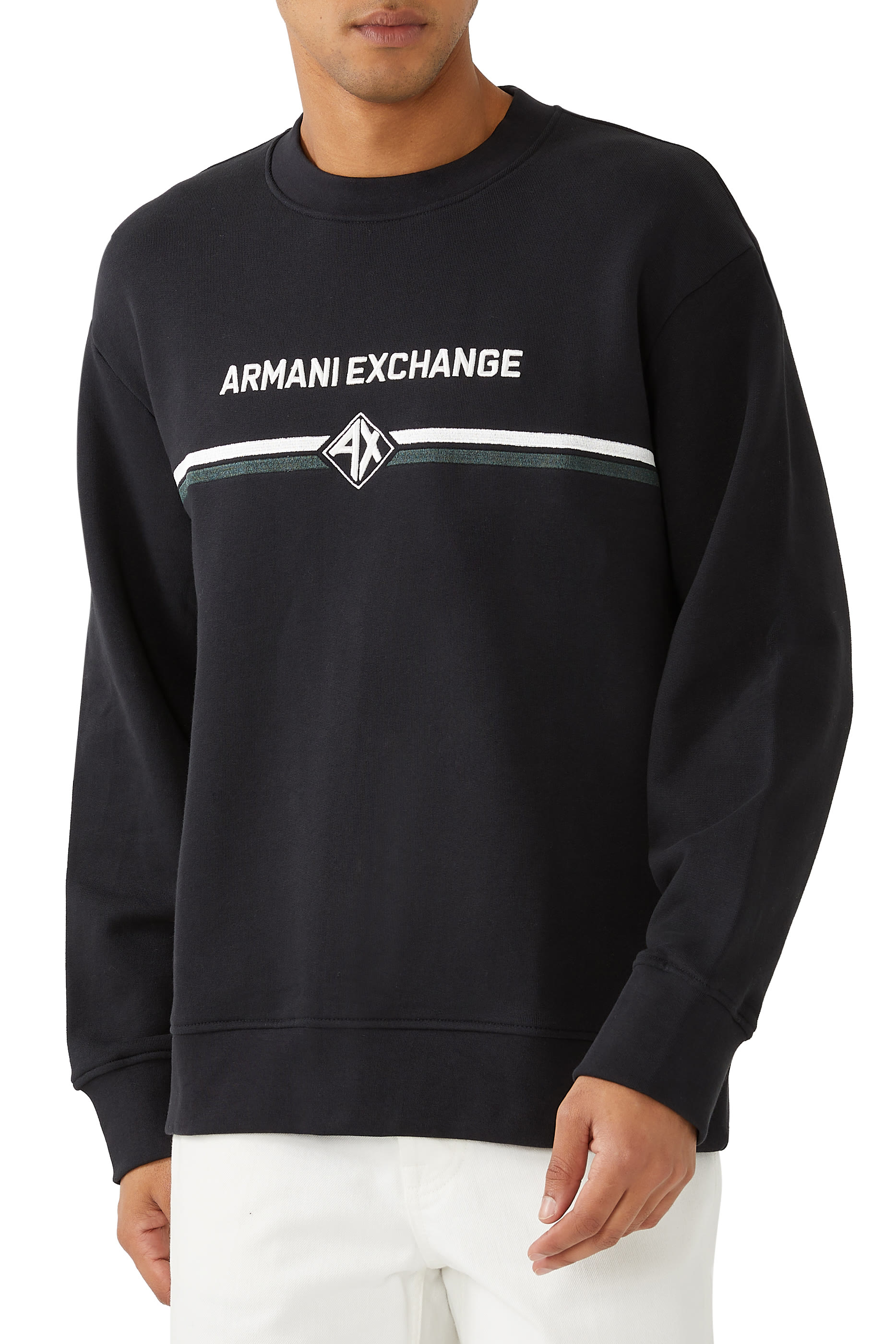 Logo Print Crewneck Sweatshirt