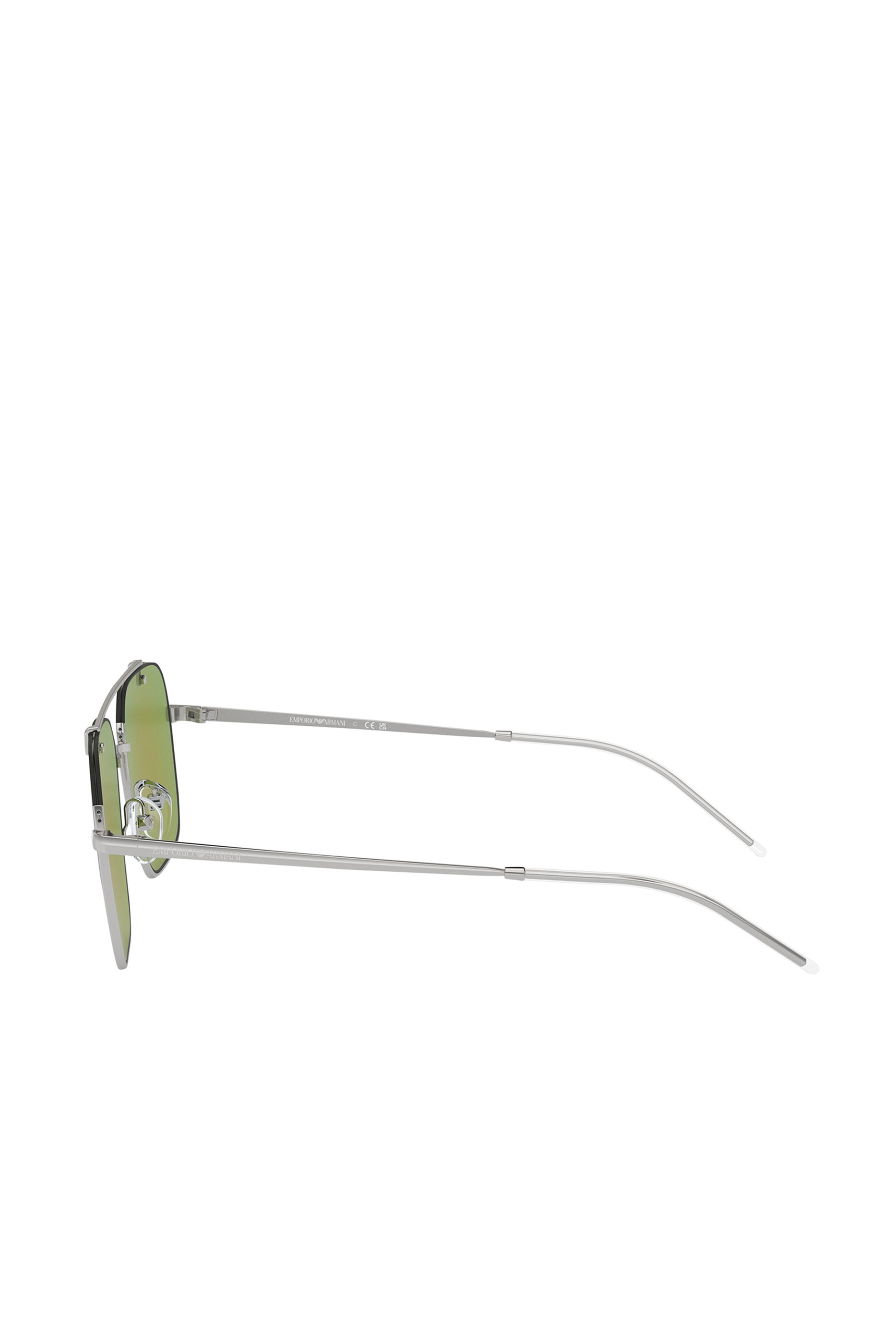 Rectangular Metal Sunglasses