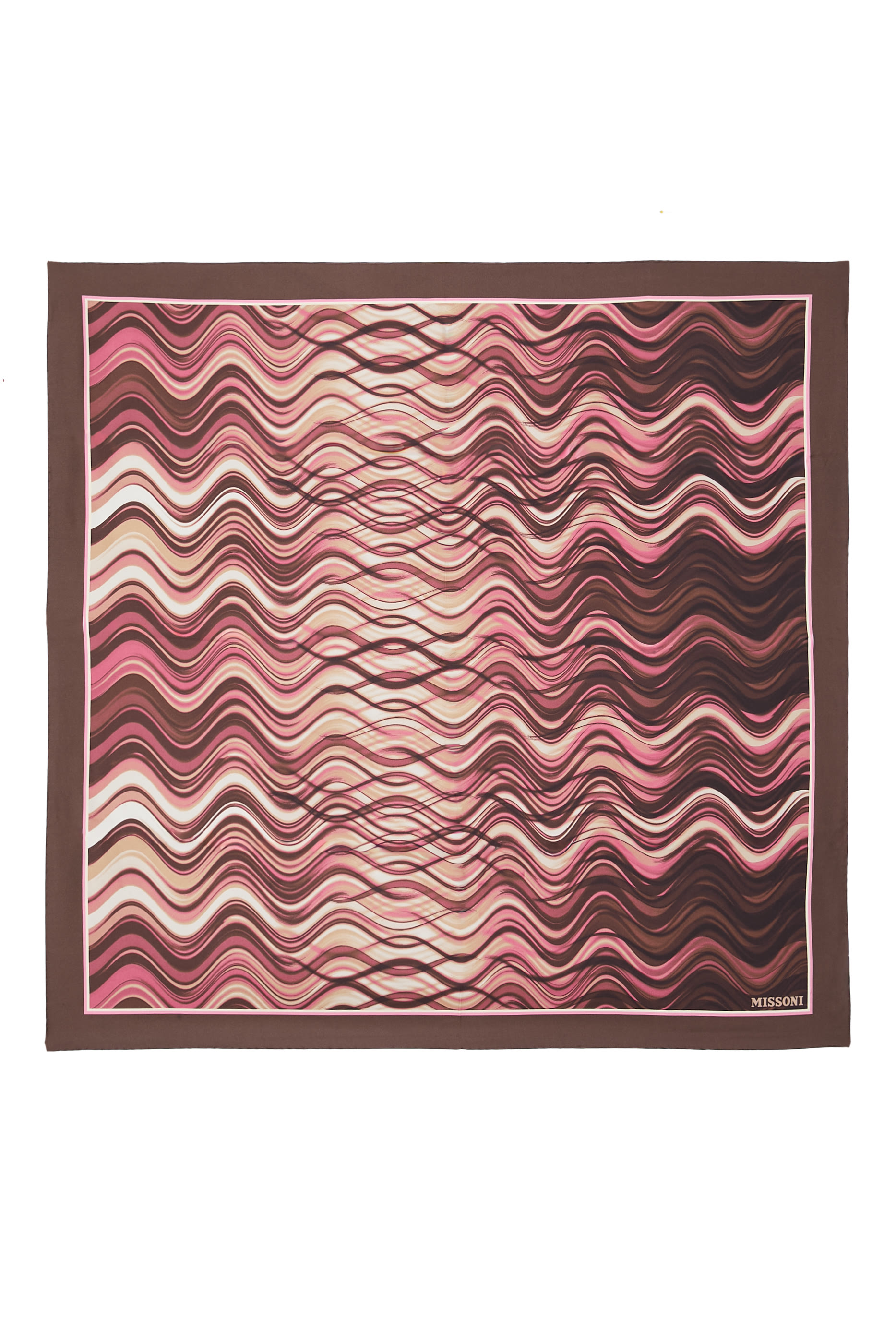 Waves Silk Scarf