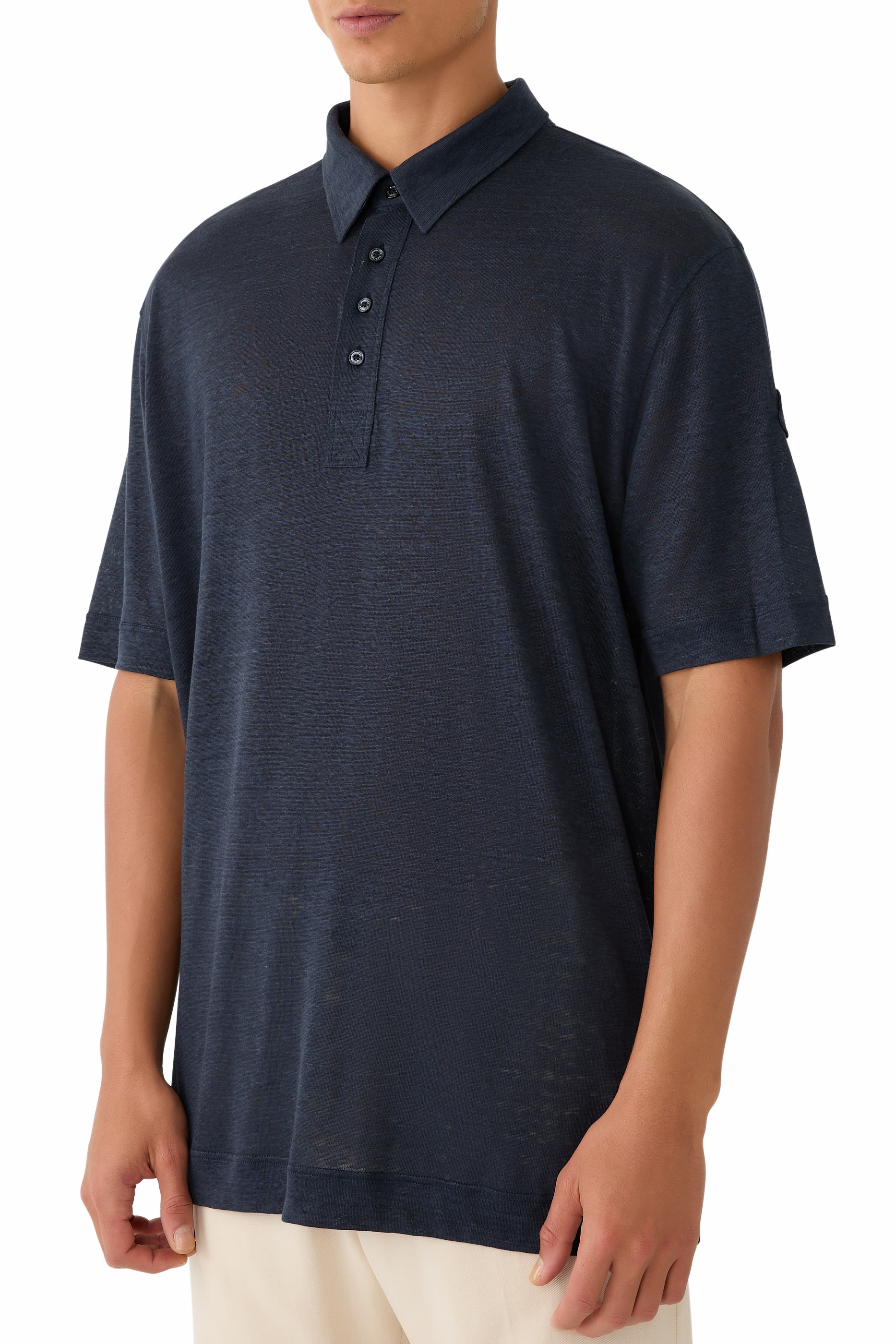 Linen Polo Shirt