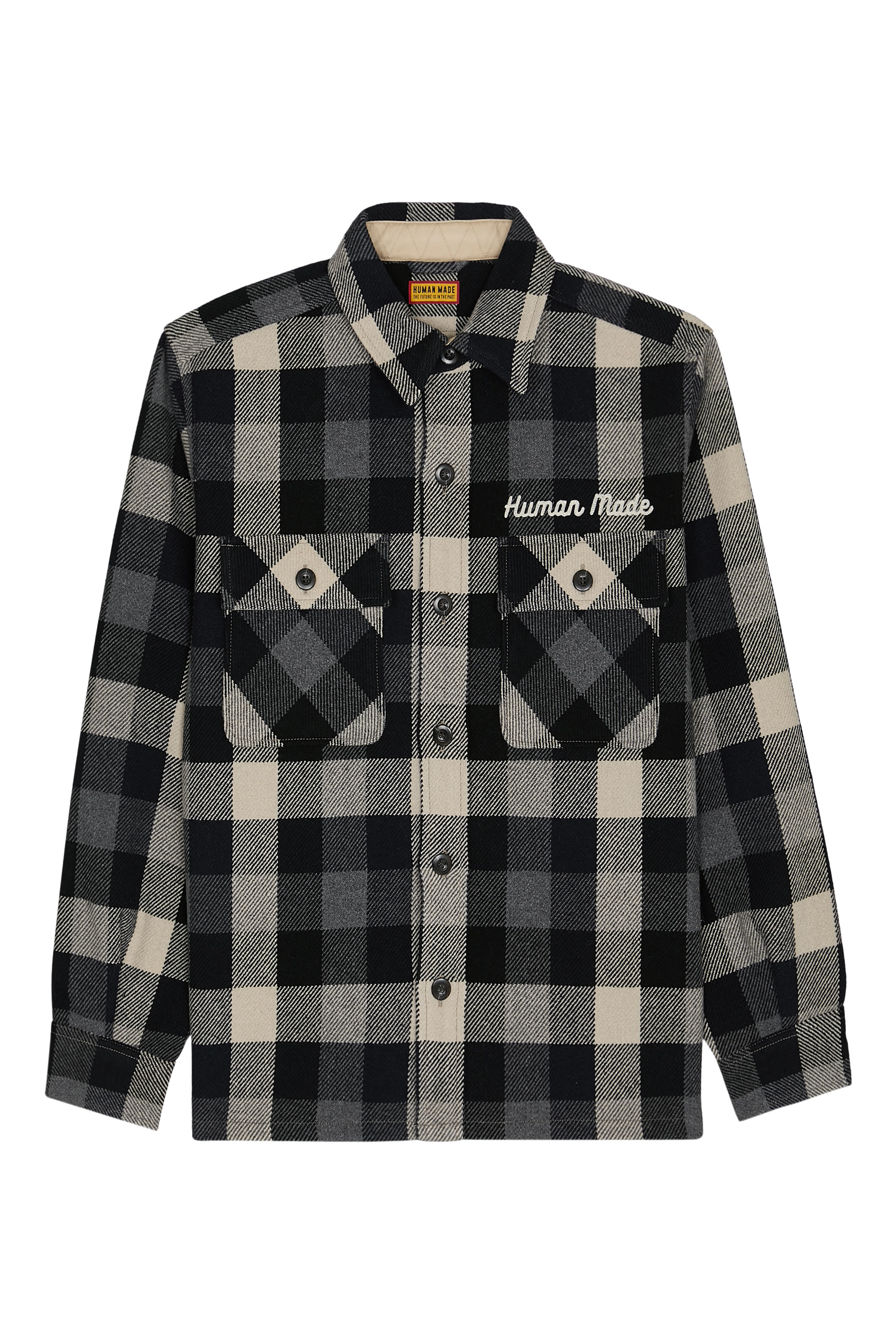 Wool Check Shirt Jacket 