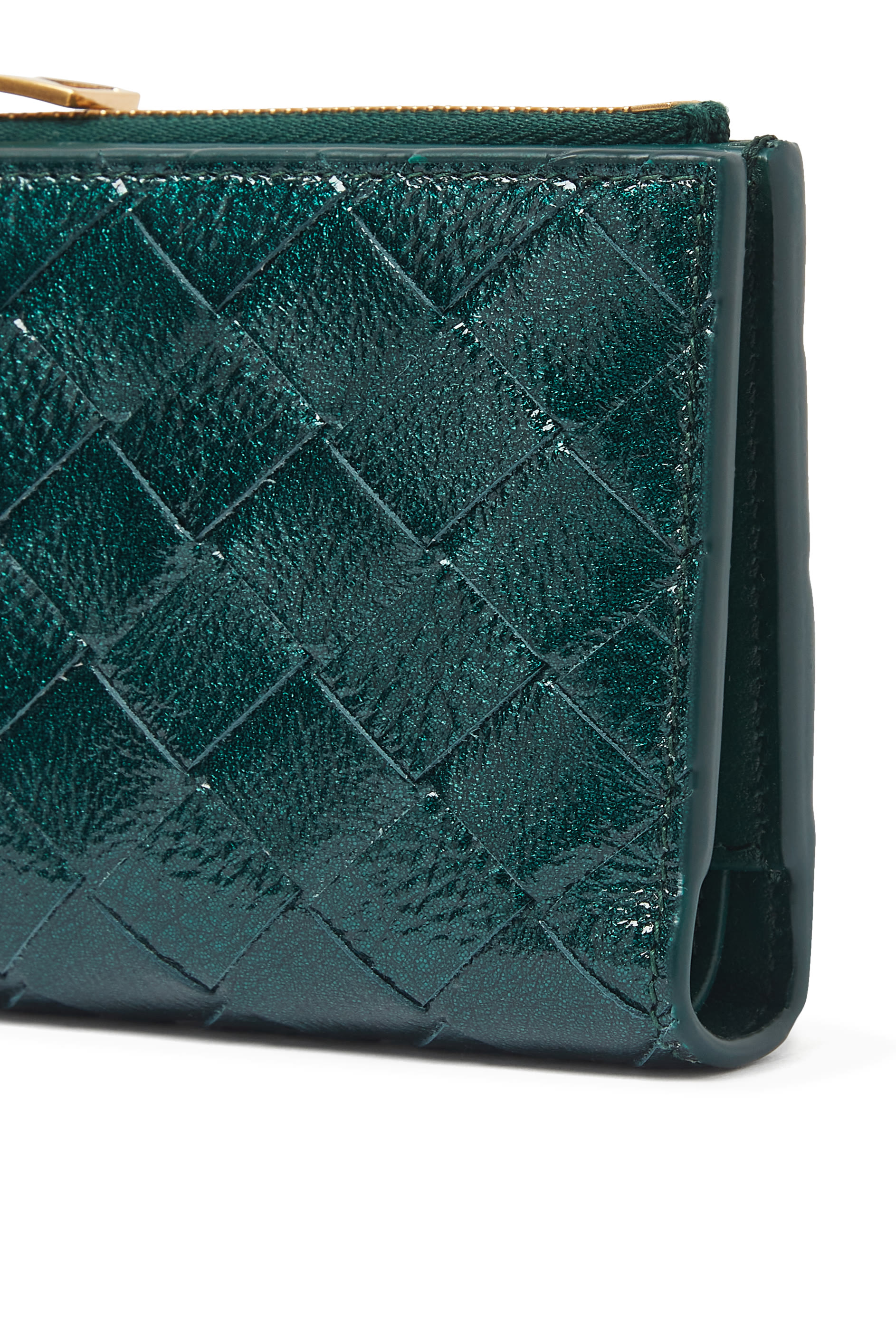 Intrecciato Small Bi-Fold Wallet