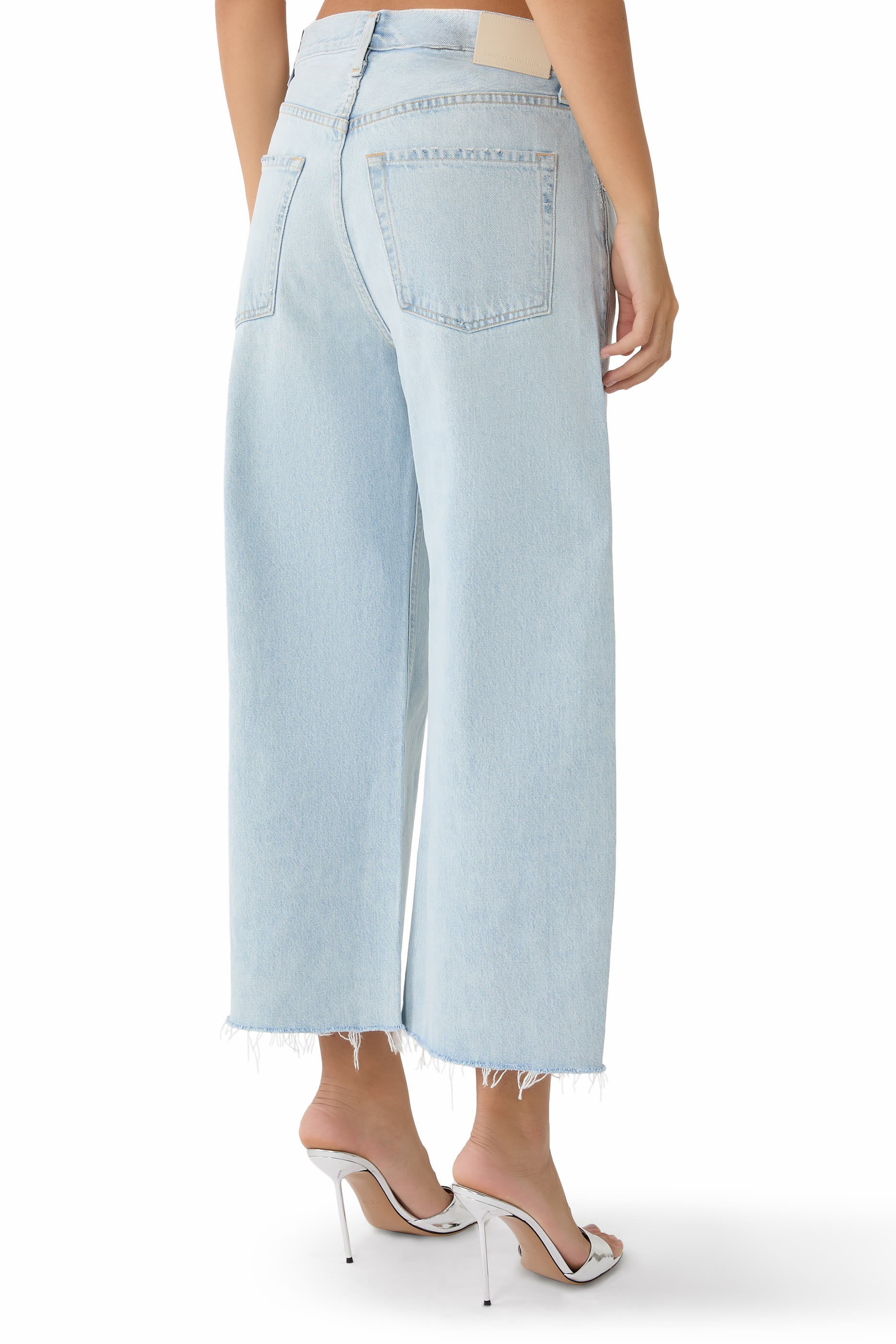Ayla Raw Hem Crop Pants